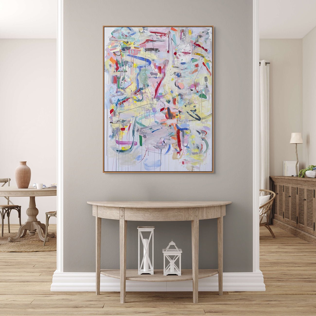 Flash - Gina Werfel - Abstract Painting - Ideelart