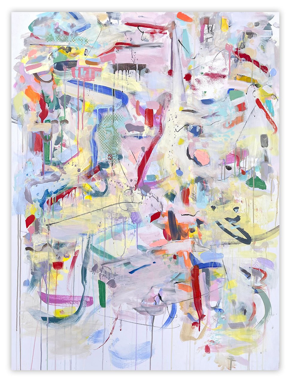 Flash - Gina Werfel - Abstract Painting - Ideelart