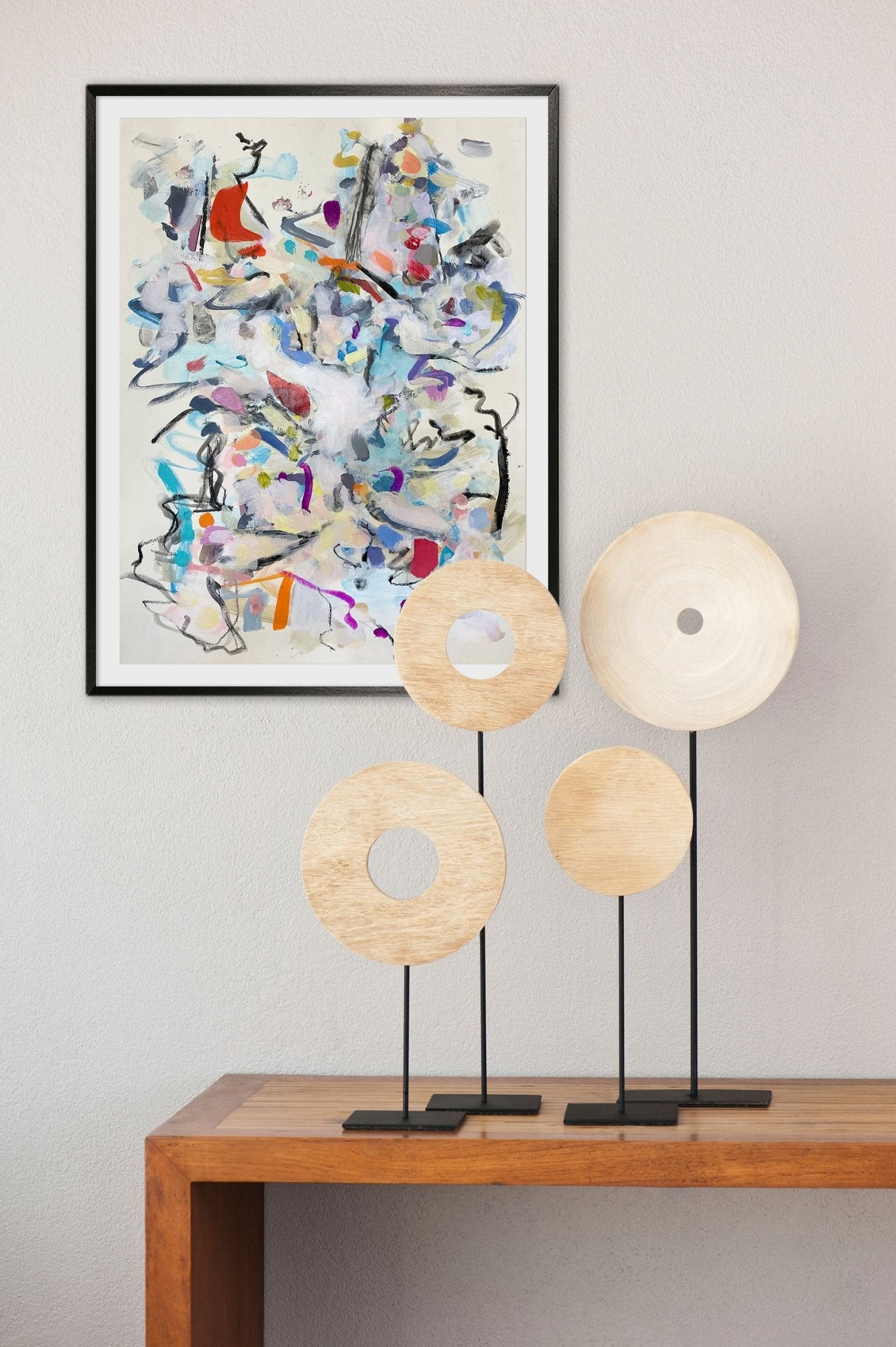 Woods - Gina Werfel - Abstract Painting - Ideelart