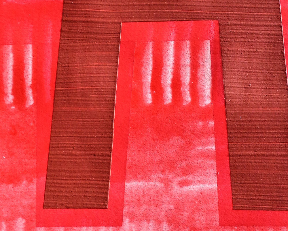 Liminal Icon (Monument I) - Michael Barringer - Abstract Painting - Ideelart