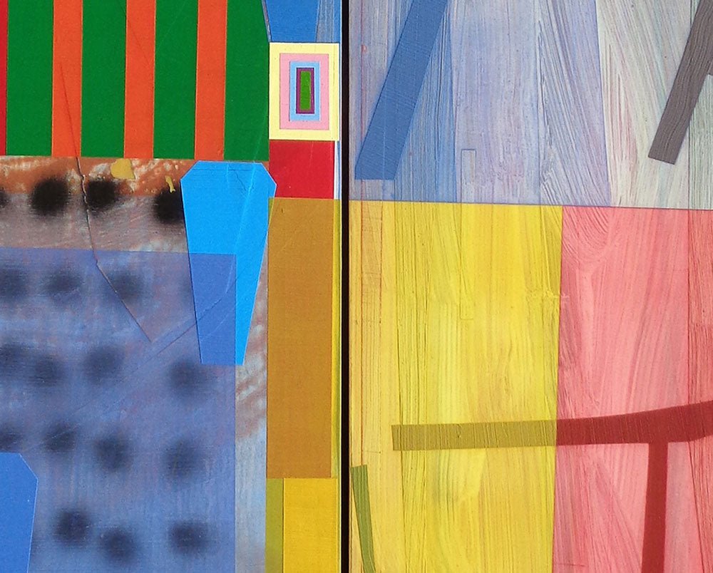 Bloomstone (Greenhouse) - Michael Barringer - Abstract Painting - Ideelart