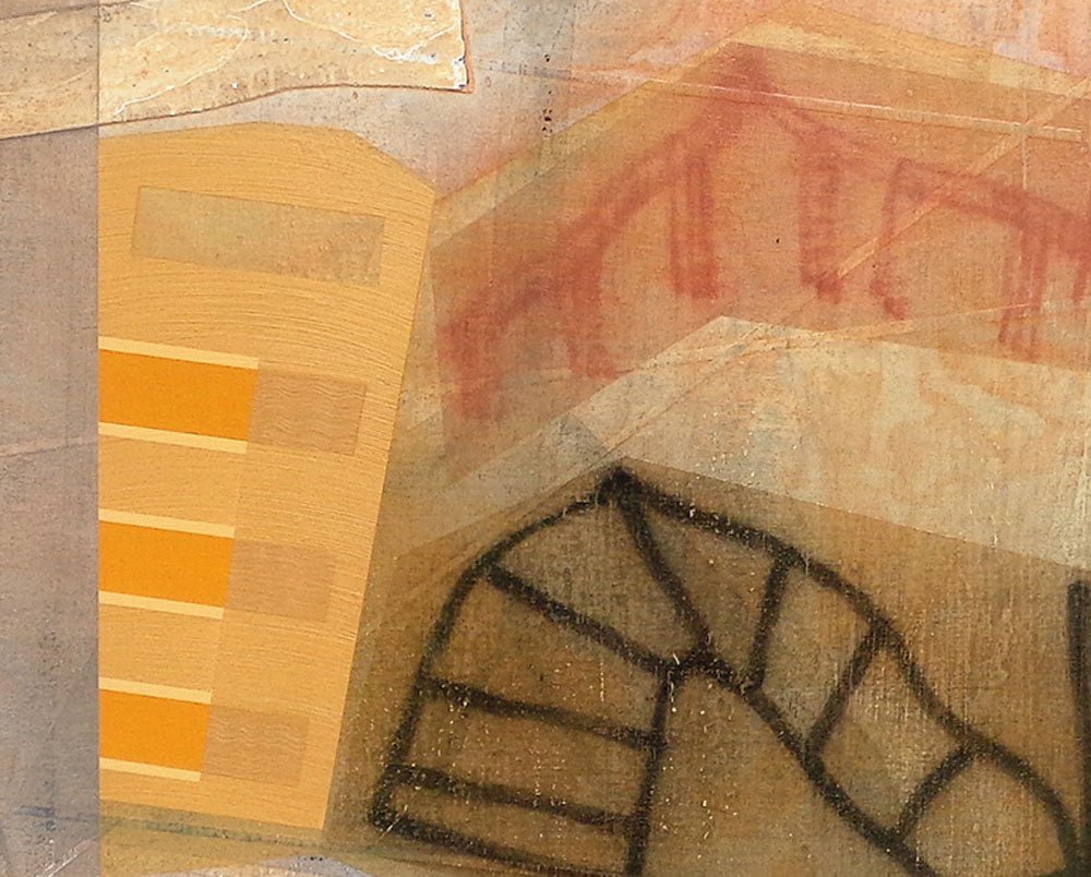 Bloomstone (Spiraled Amulets) - Michael Barringer - Abstract Painting - Ideelart