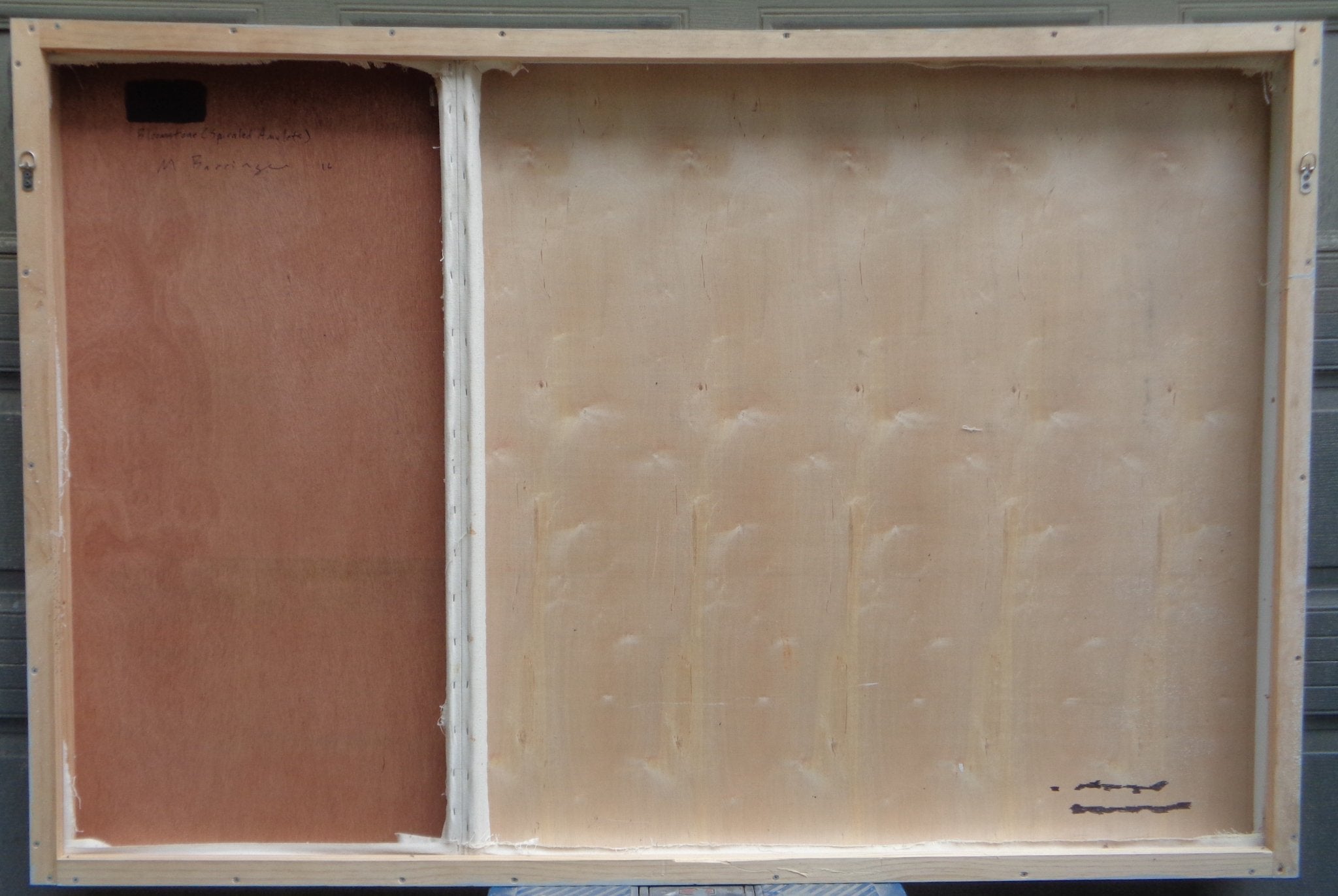 Bloomstone (Spiraled Amulets) - Michael Barringer - Abstract Painting - Ideelart