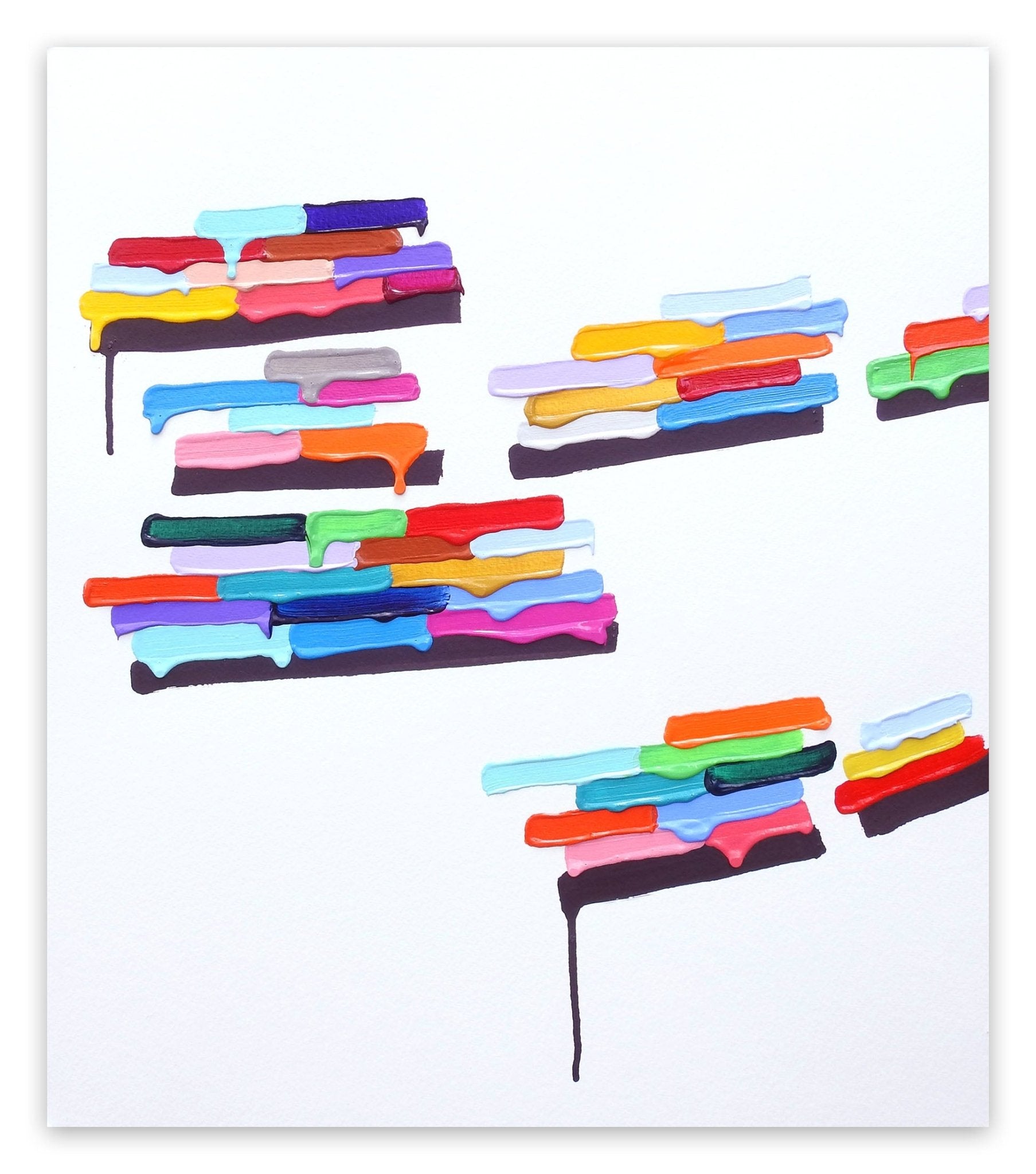 Syntax, 1 - Martina Nehrling - Abstract Painting - Ideelart