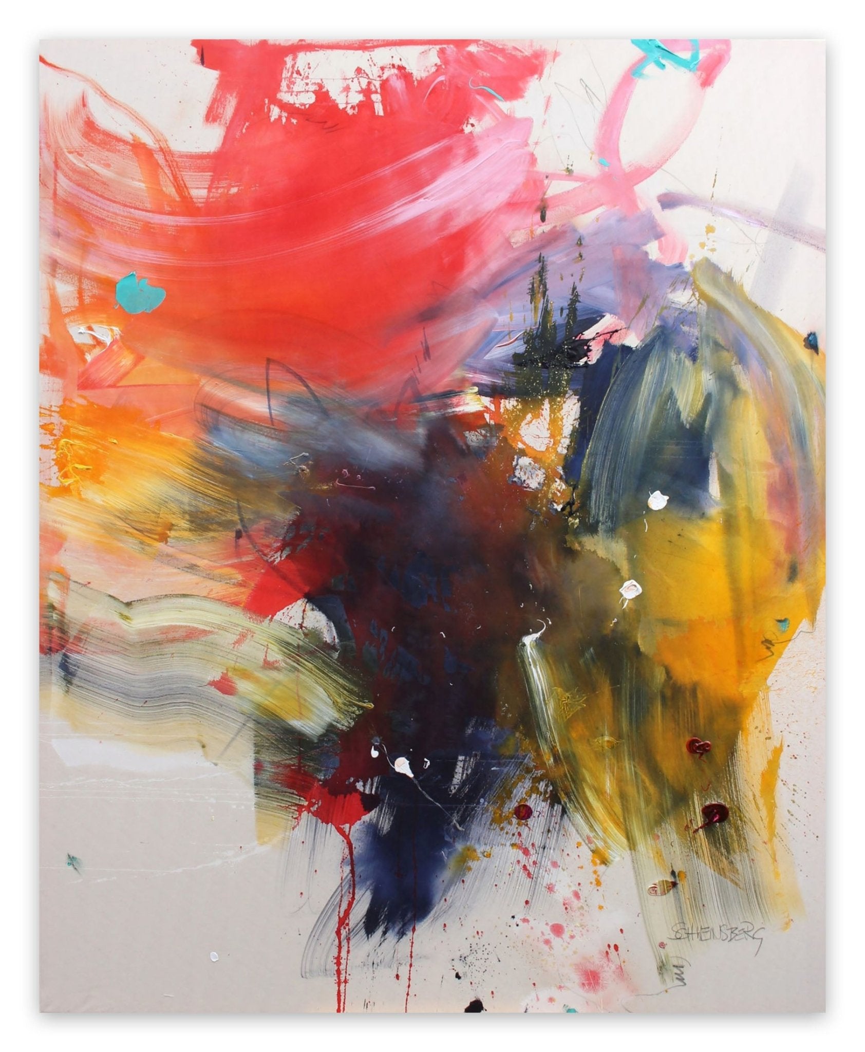 Colour bomb - Daniela Schweinsberg - Abstract Painting - Ideelart