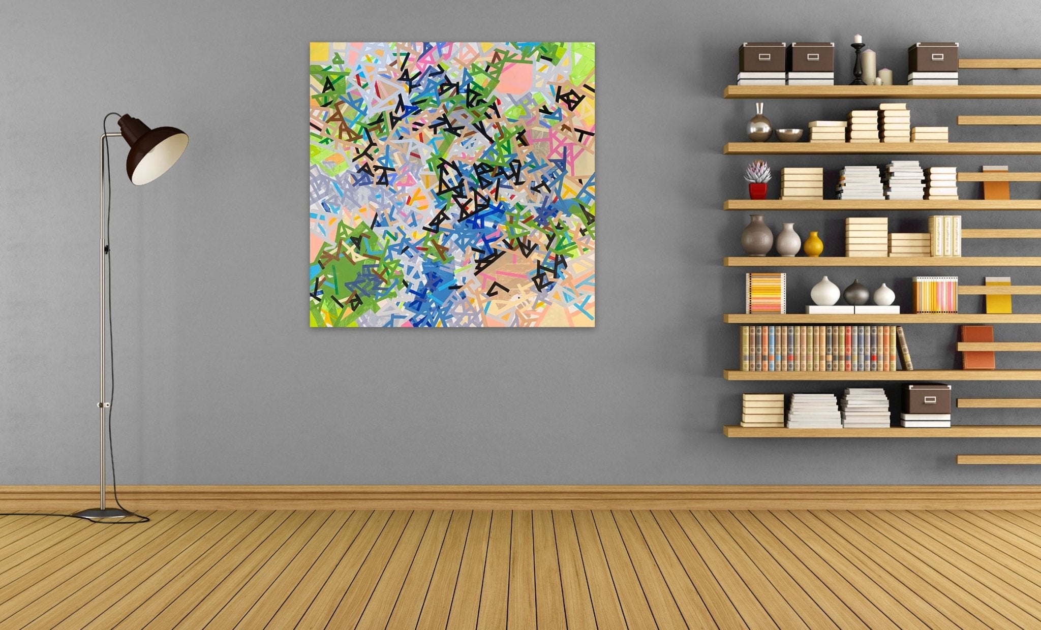 Weendland istaanto - Philippe Halaburda - Abstract Painting - Ideelart