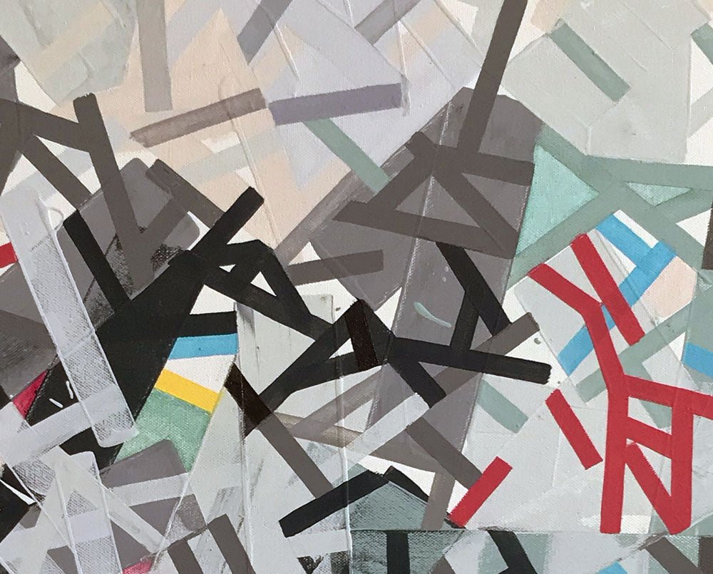 Naawad in Gravii - Philippe Halaburda - Abstract Painting - Ideelart