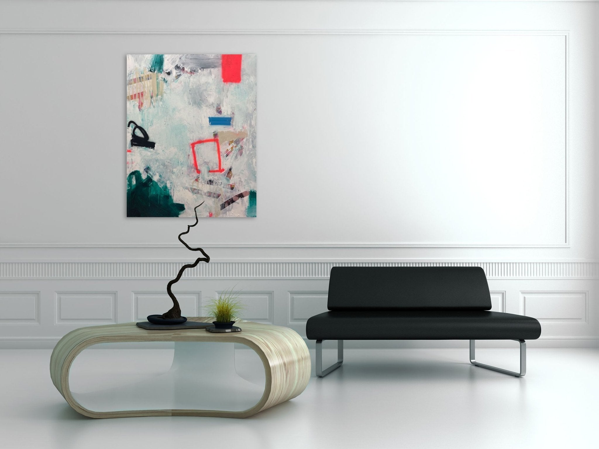 Mount Kimbie - Tommaso Fattovich - Abstract Painting - Ideelart