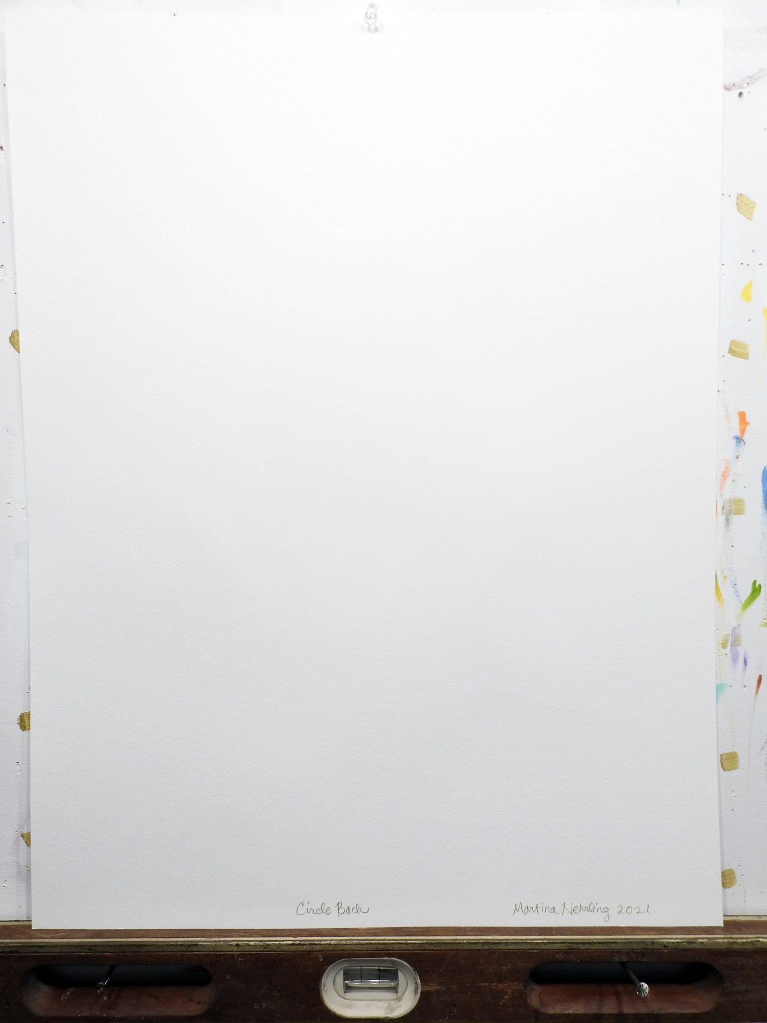 Circle Back - Martina Nehrling - Abstract Painting - Ideelart