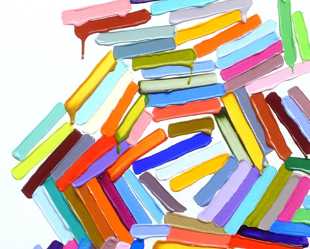 Circle Back - Martina Nehrling - Abstract Painting - Ideelart