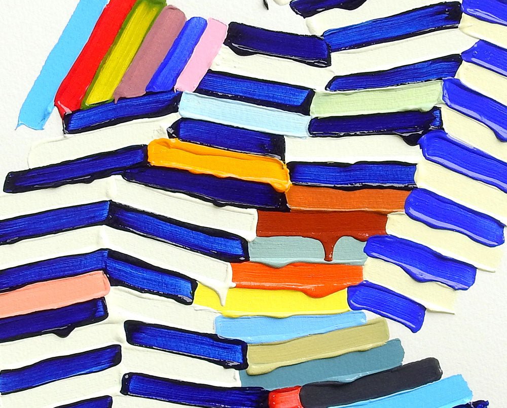 Pushy - Martina Nehrling - Abstract Painting - Ideelart