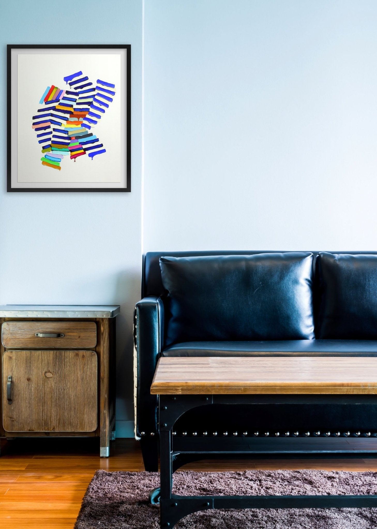 Pushy - Martina Nehrling - Abstract Painting - Ideelart