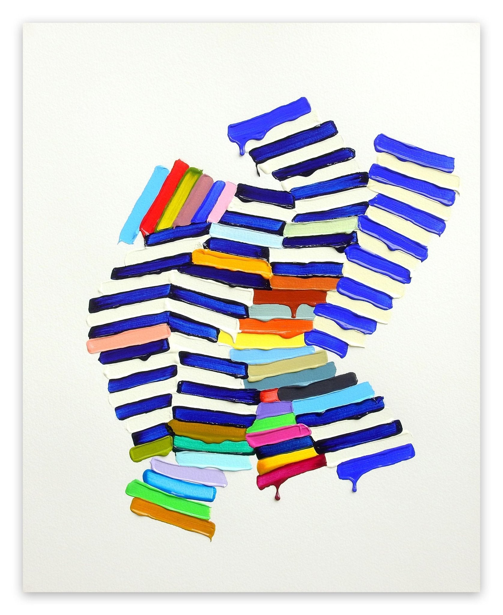 Pushy - Martina Nehrling - Abstract Painting - Ideelart