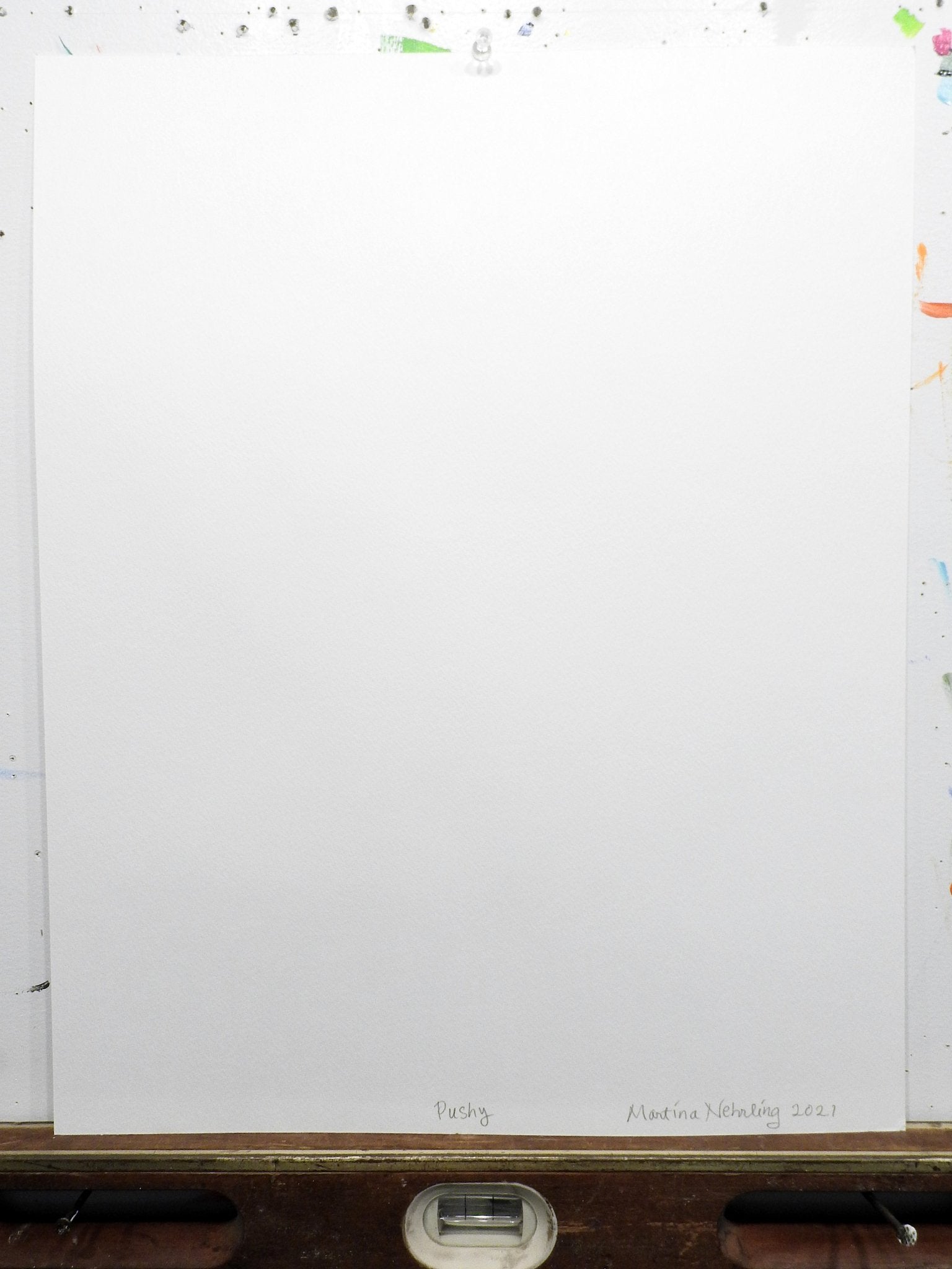 Pushy - Martina Nehrling - Abstract Painting - Ideelart