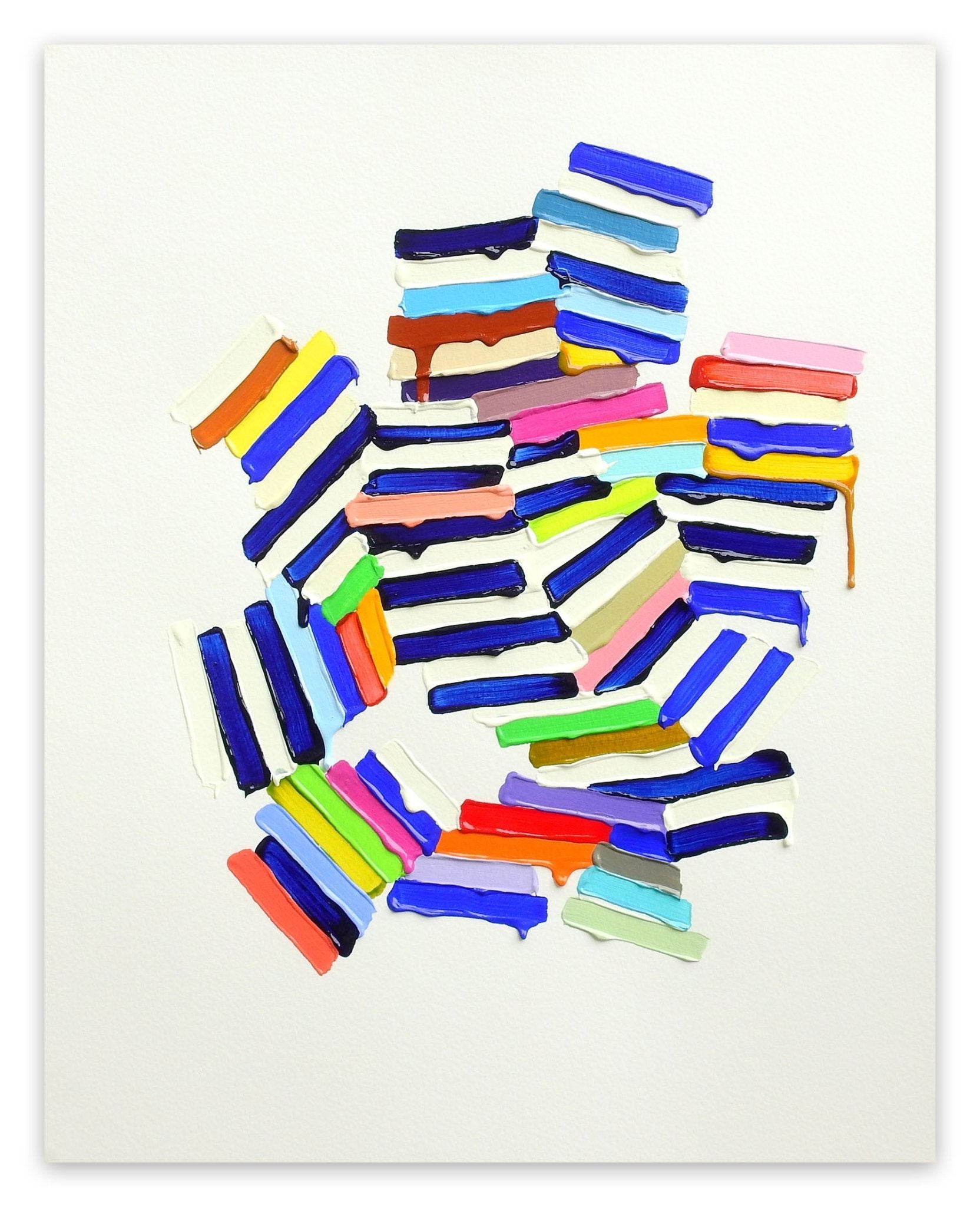 Pierced - Martina Nehrling - Abstract Painting - Ideelart