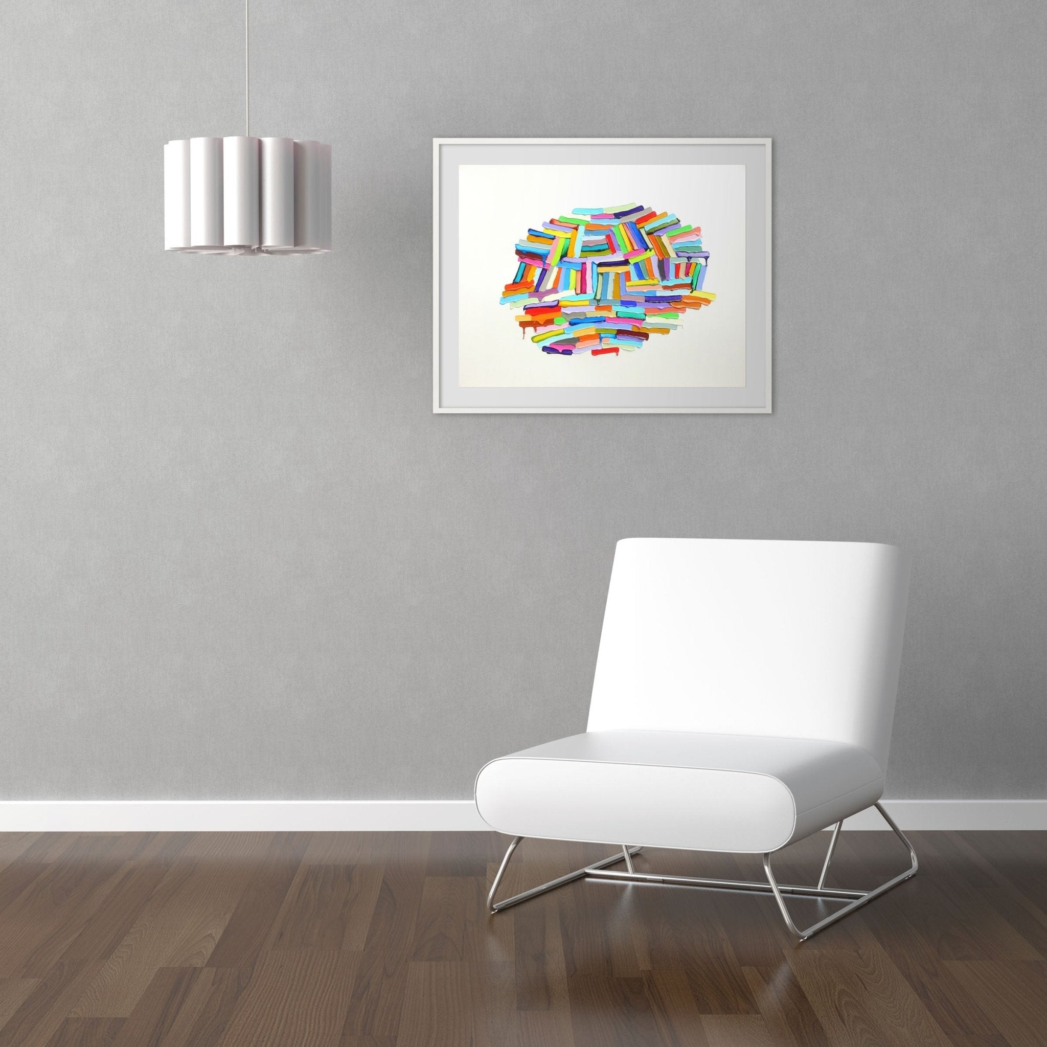 All over the world - Martina Nehrling - Abstract Painting - Ideelart