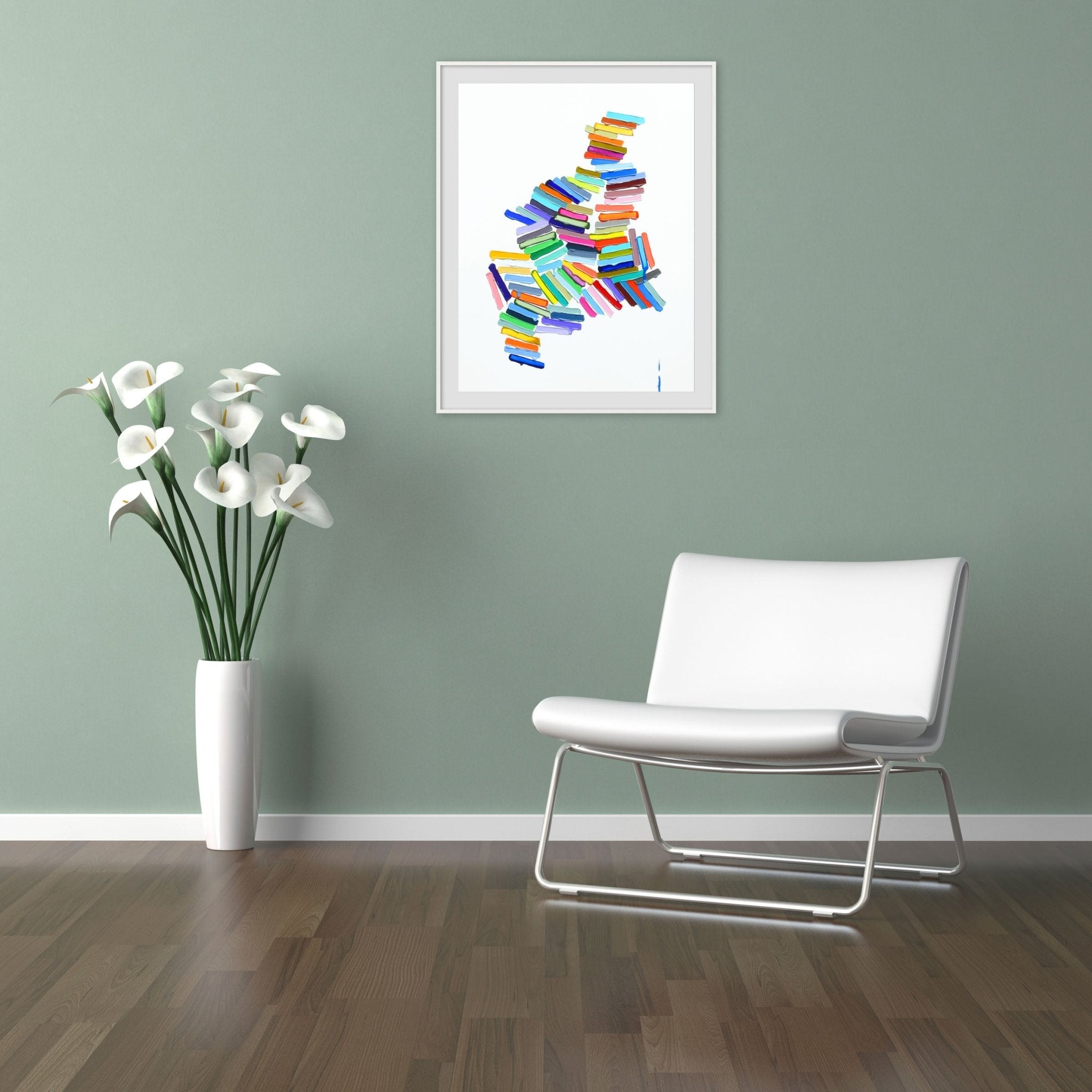 Slouch - Martina Nehrling - Abstract Painting - Ideelart