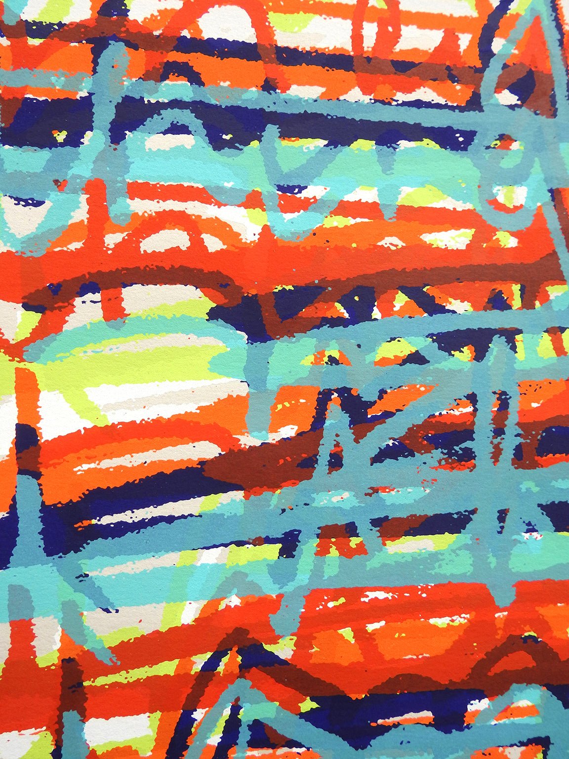 Maybe Maybe Maybe Hopefully - Martina Nehrling - Abstract Prints - Ideelart