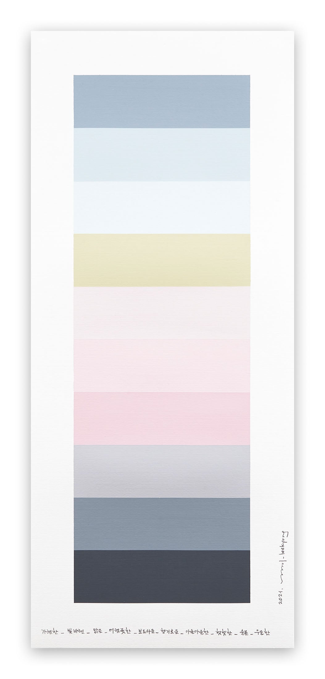 Emotional color chart 148