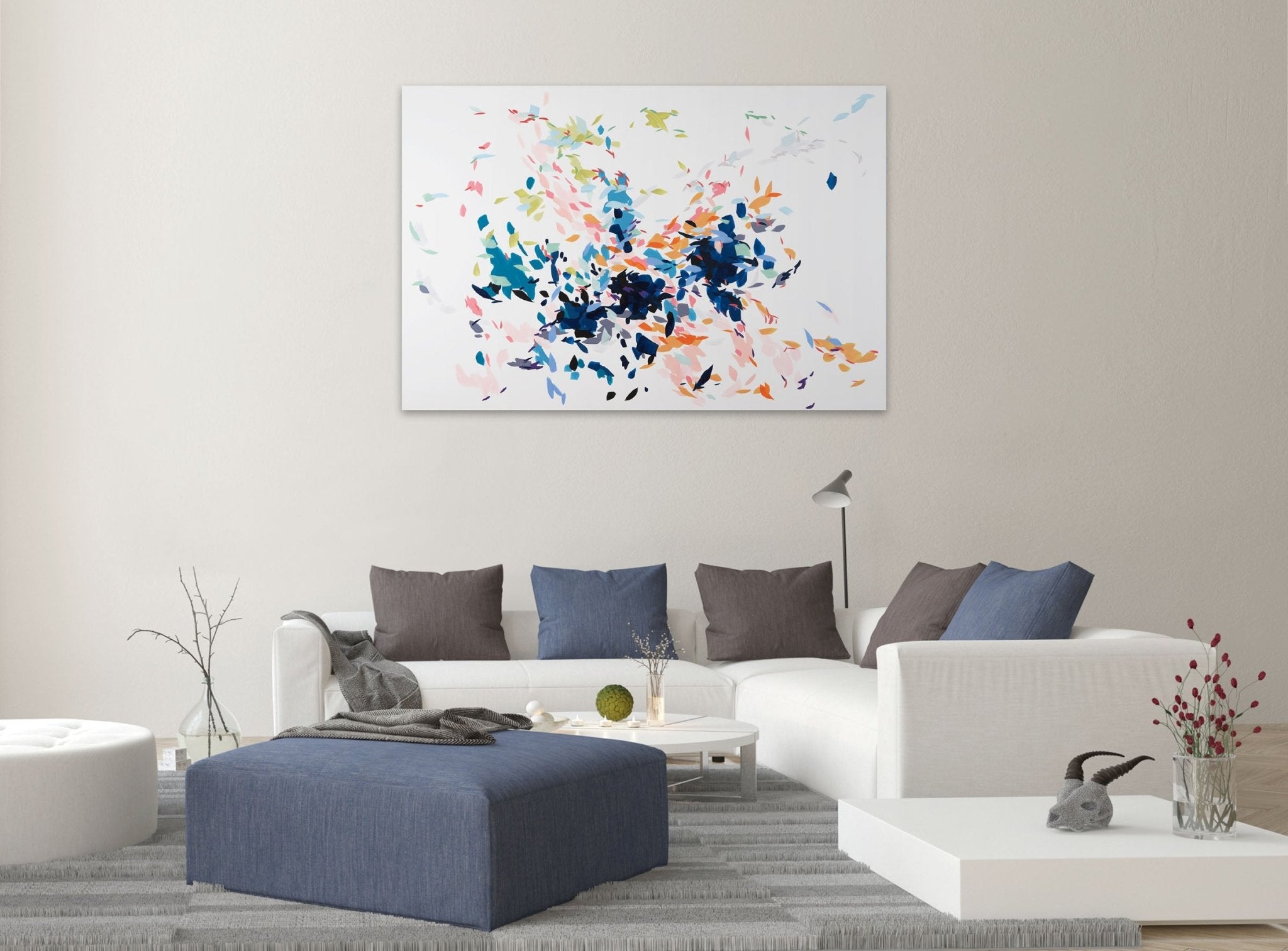 Record of Undefined Color 23 - Kyong Lee - Abstract Painting - Ideelart