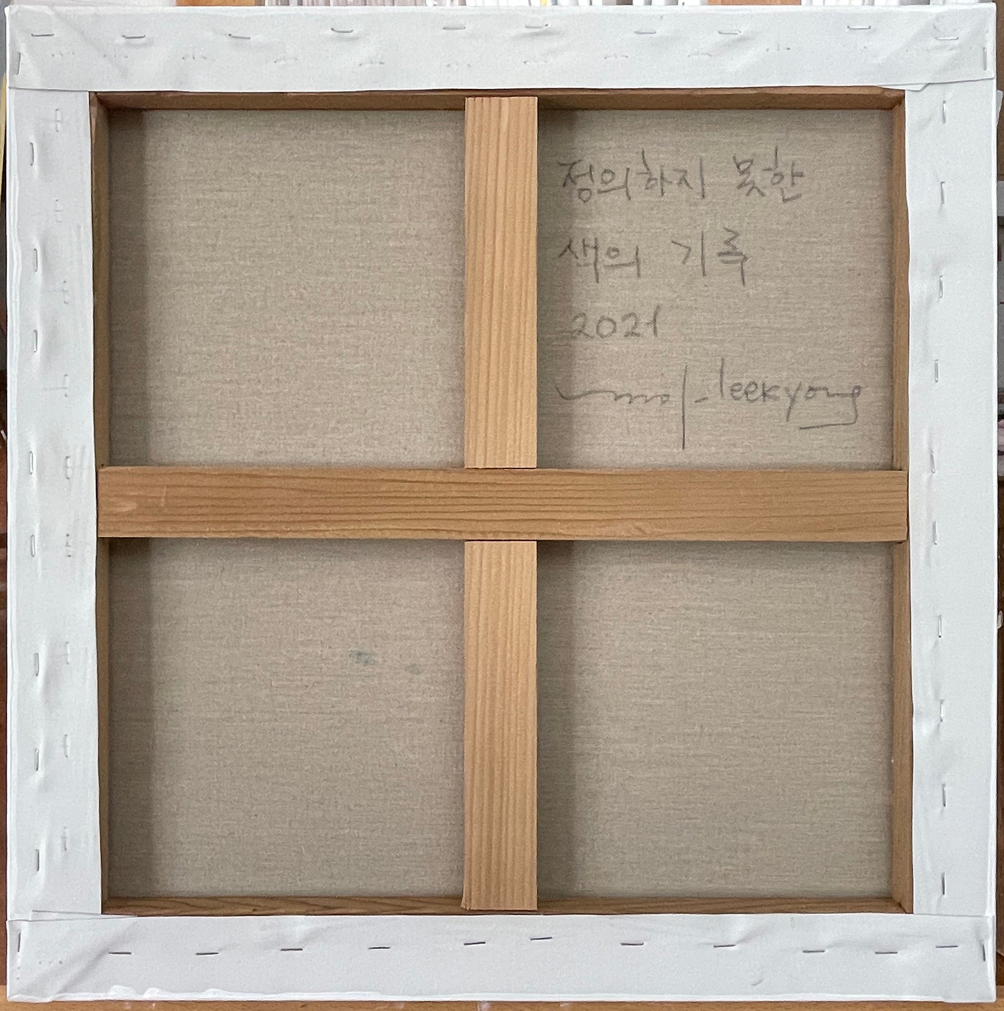 Record of Undefined Color 25 - Kyong Lee - Abstract Painting - Ideelart