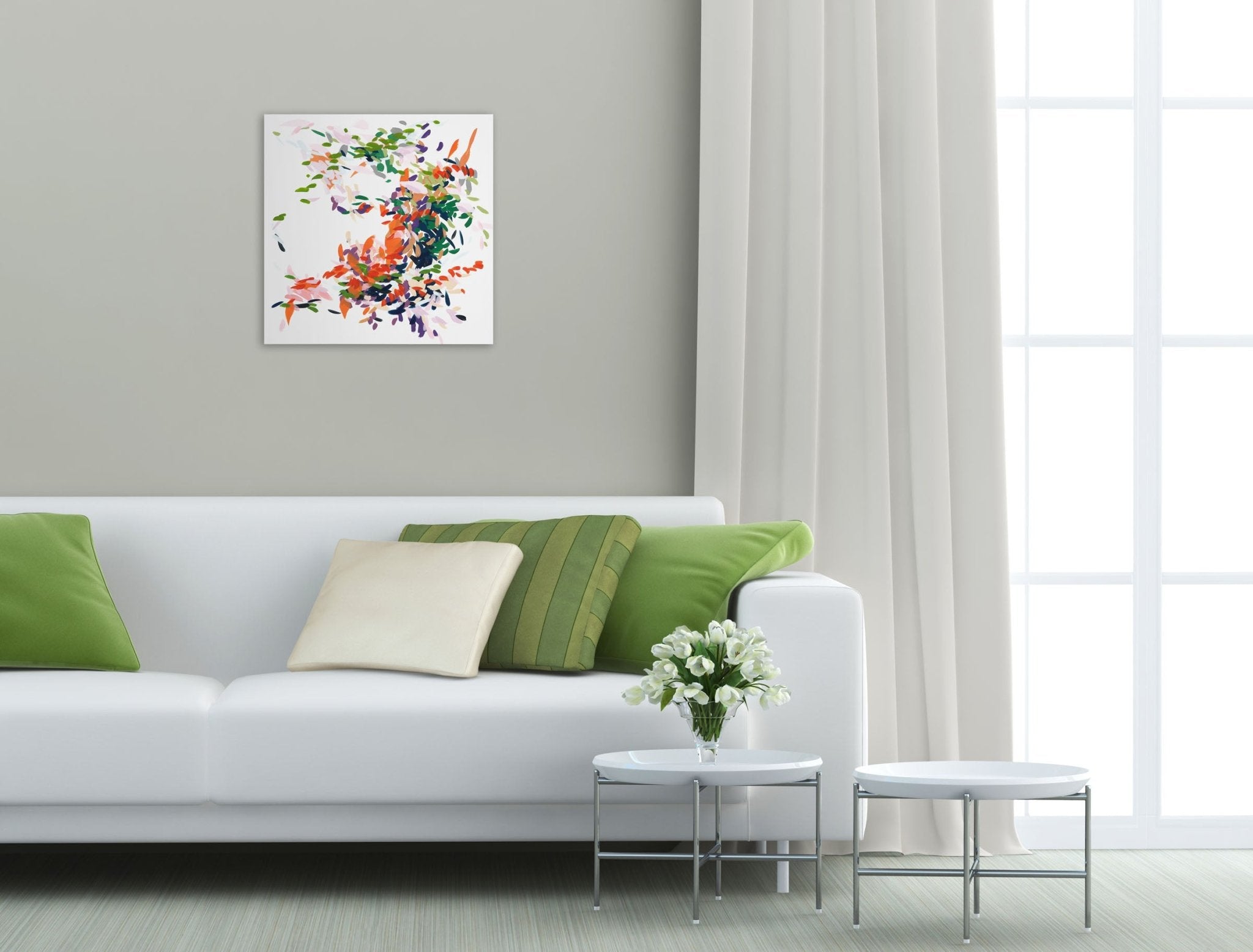 Record of Undefined Color 28 - Kyong Lee - Abstract Painting - Ideelart