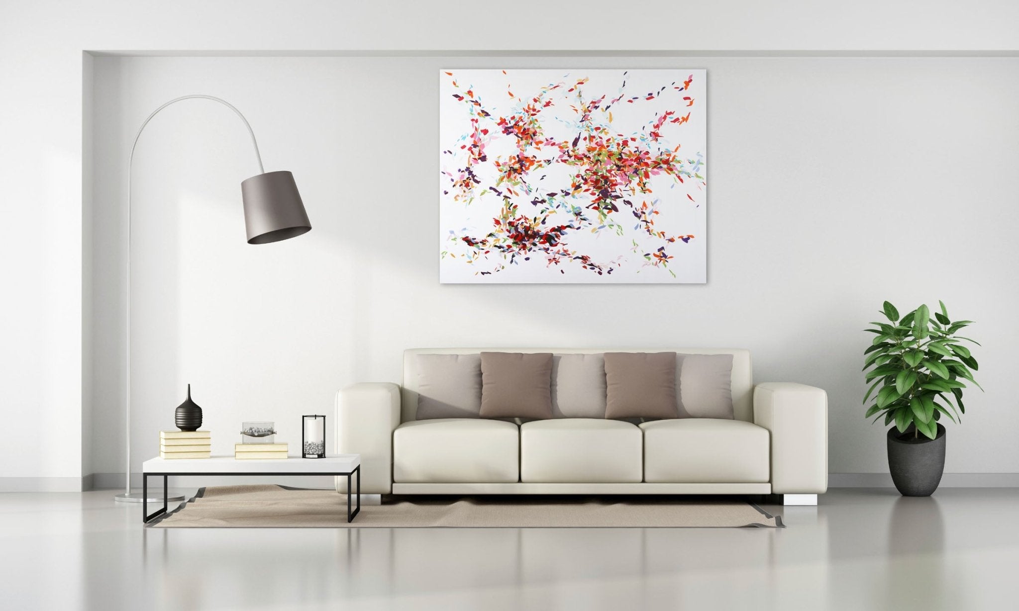 Record of Undefined Color 30 - Kyong Lee - Abstract Painting - Ideelart