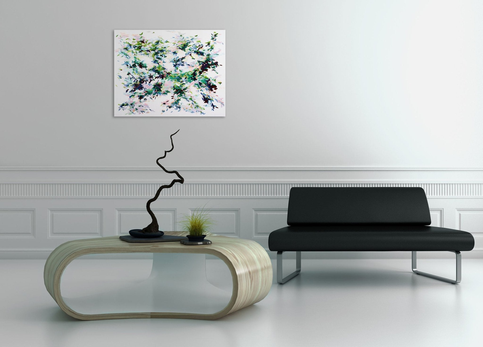 Record of Undefined Color 32 - Kyong Lee - Abstract Painting - Ideelart