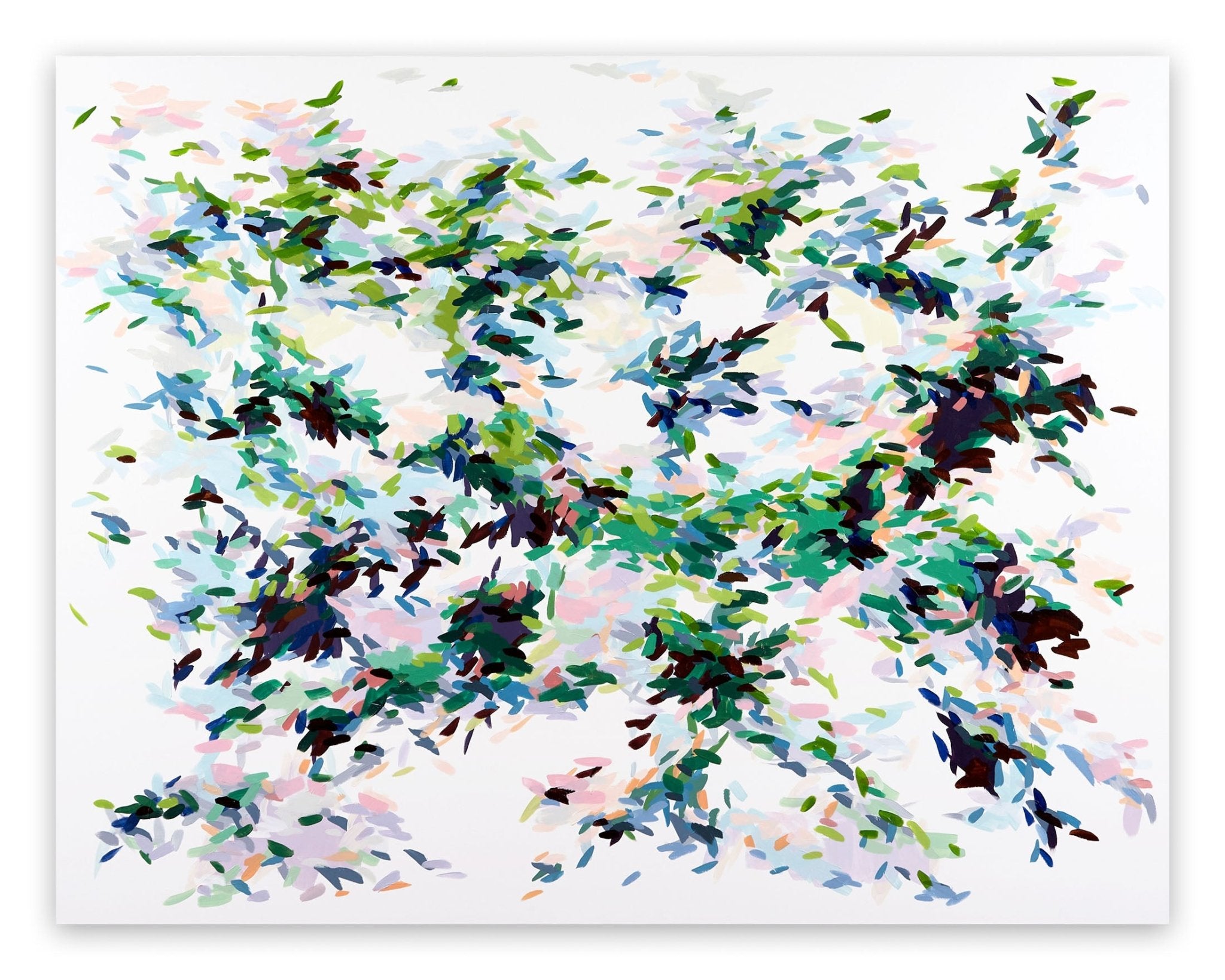 Record of Undefined Color 32 - Kyong Lee - Abstract Painting - Ideelart