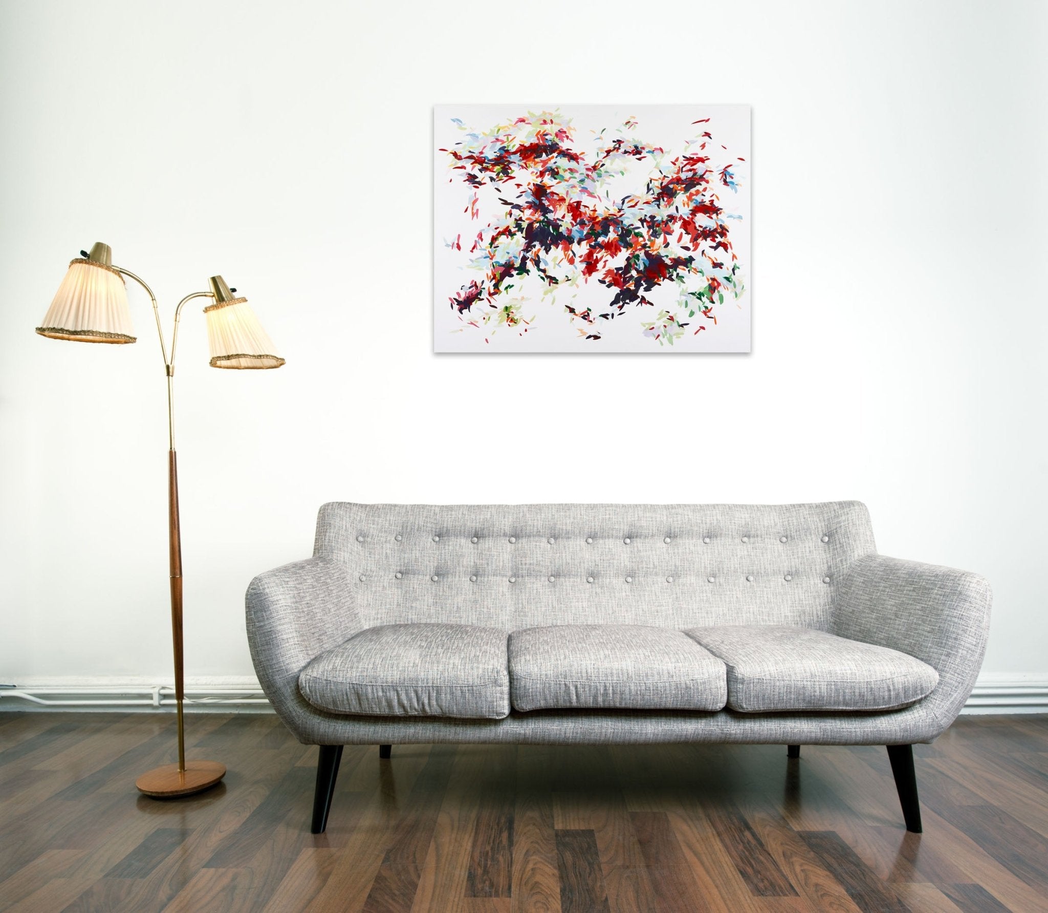 Record of Undefined Color 33 - Kyong Lee - Abstract Painting - Ideelart