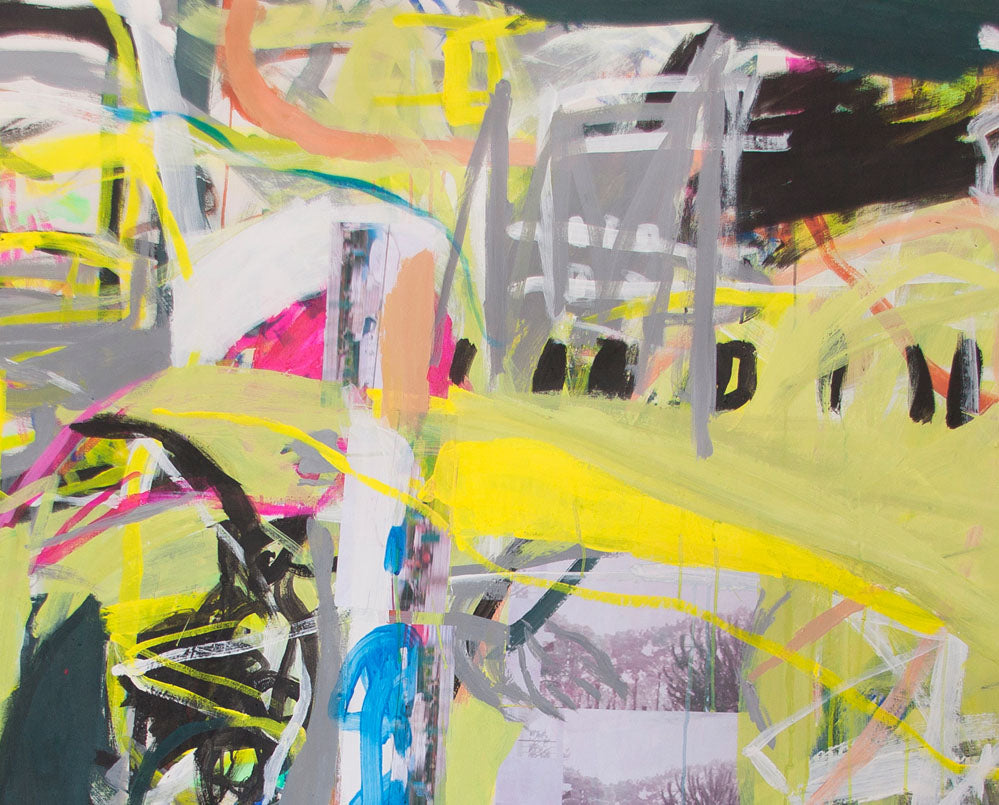 A Crapshot of Luck - Macha Poynder - Abstract Painting - Ideelart