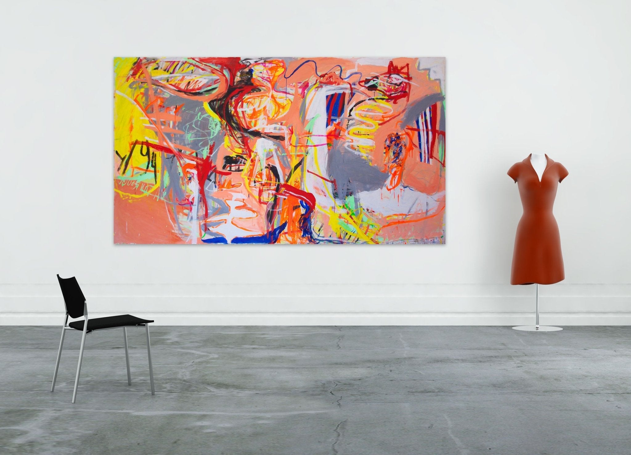 We'll Remember Baton Rouge - Macha Poynder - Abstract Painting - Ideelart