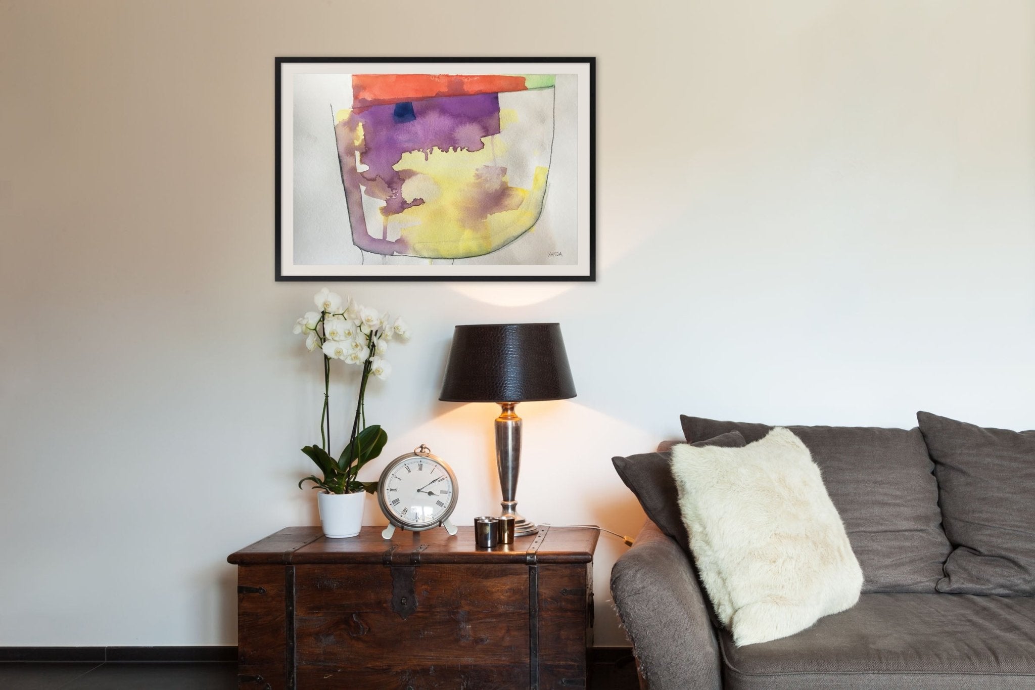 RV Look - Xanda McCagg - Abstract Painting - Ideelart