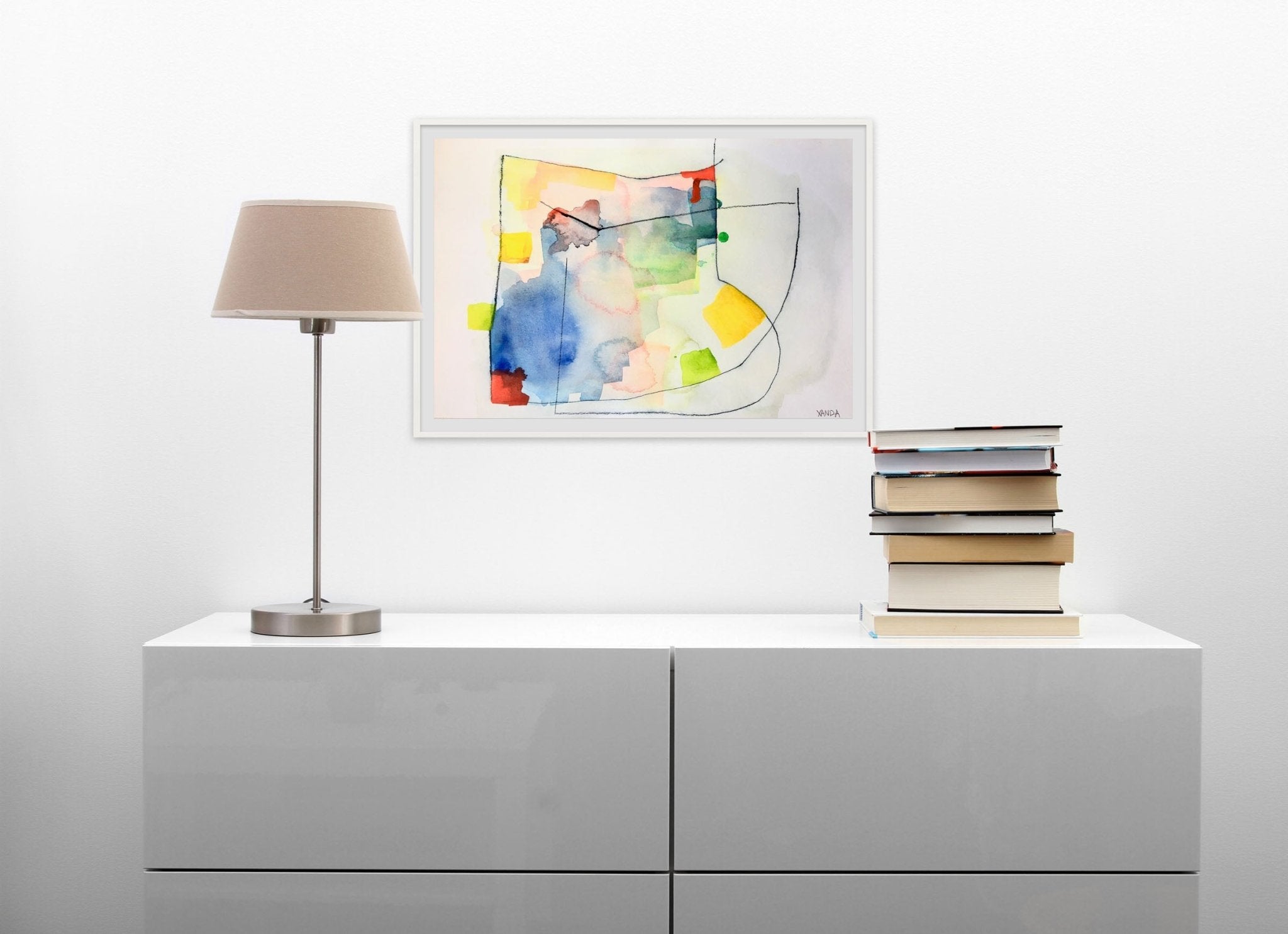 15 RV - Xanda McCagg - Abstract Painting - Ideelart