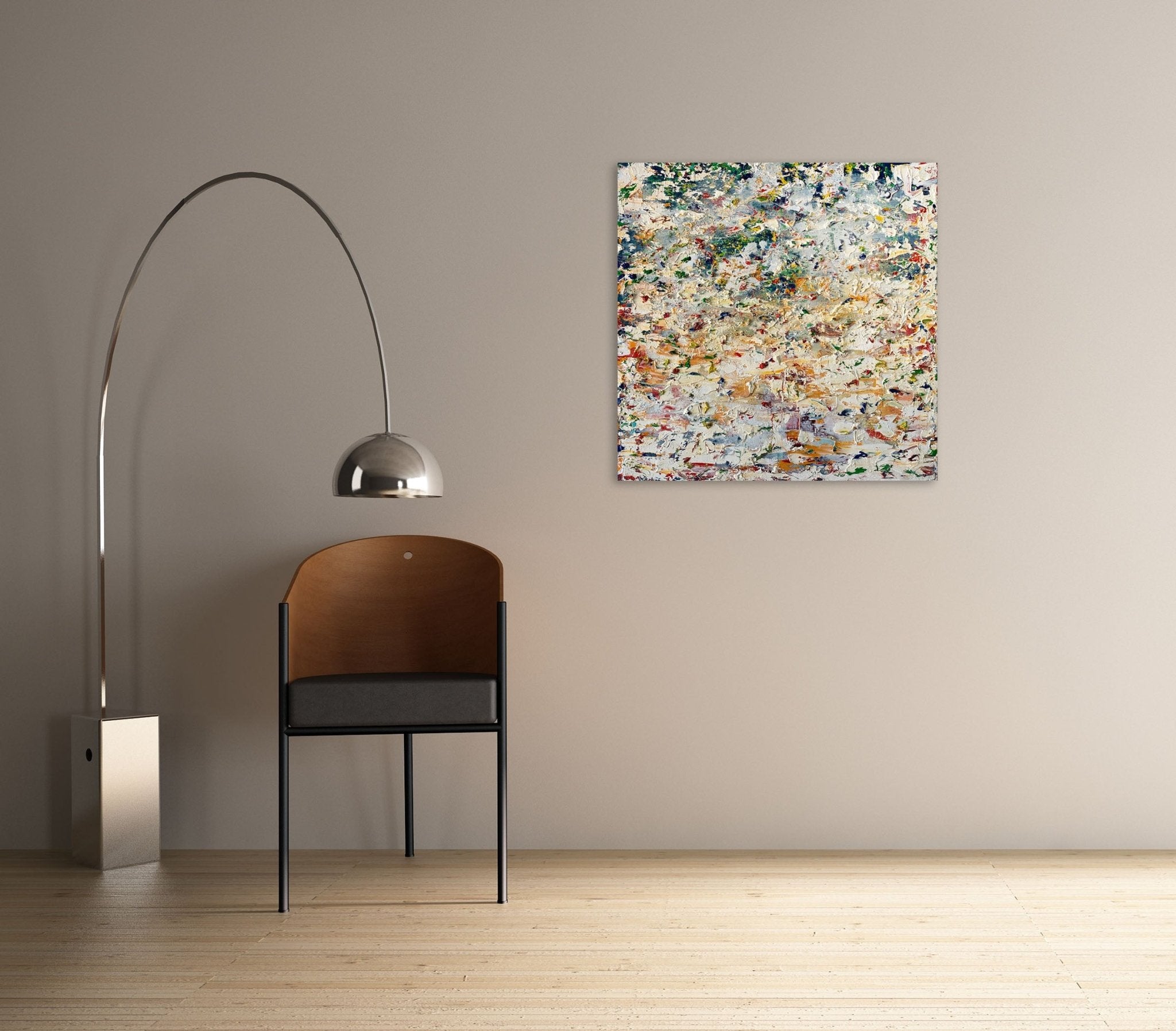 Untitled (Ref 18094) - Martin Reyna - Abstract Painting - Ideelart