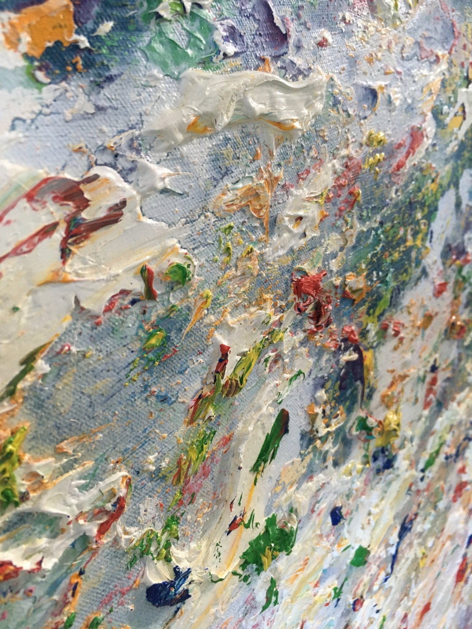 Untitled (Ref 18094) - Martin Reyna - Abstract Painting - Ideelart