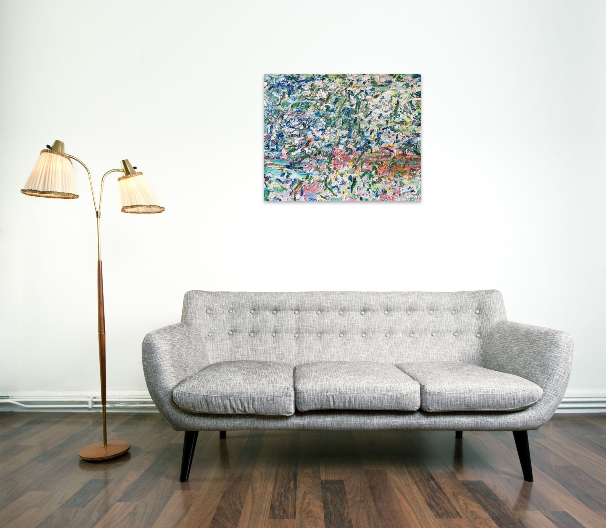 Paysage (Ref 21186) - Martin Reyna - Abstract Painting - Ideelart