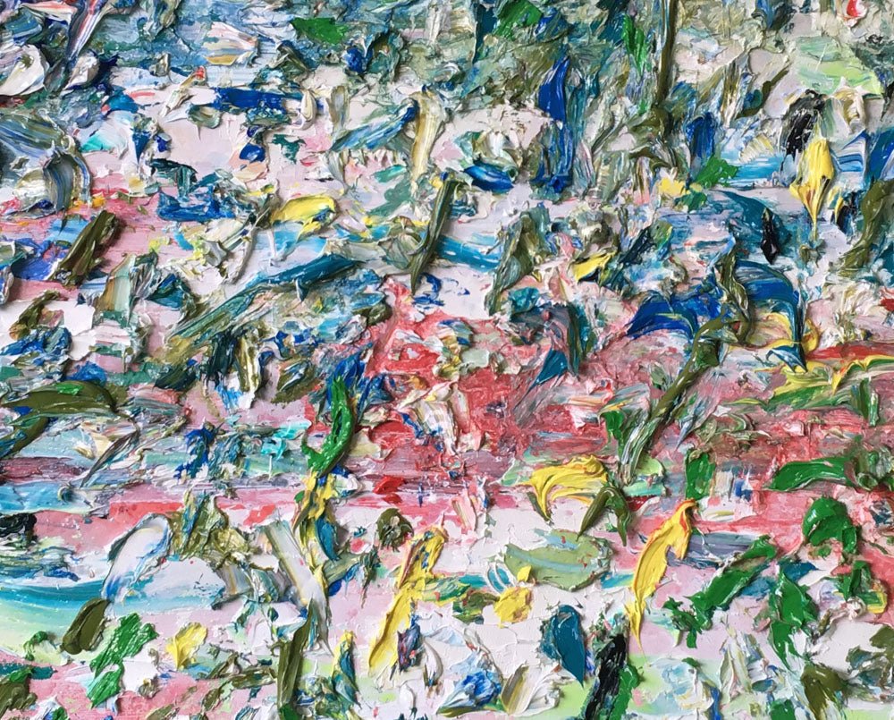 Paysage (Ref 21186) - Martin Reyna - Abstract Painting - Ideelart