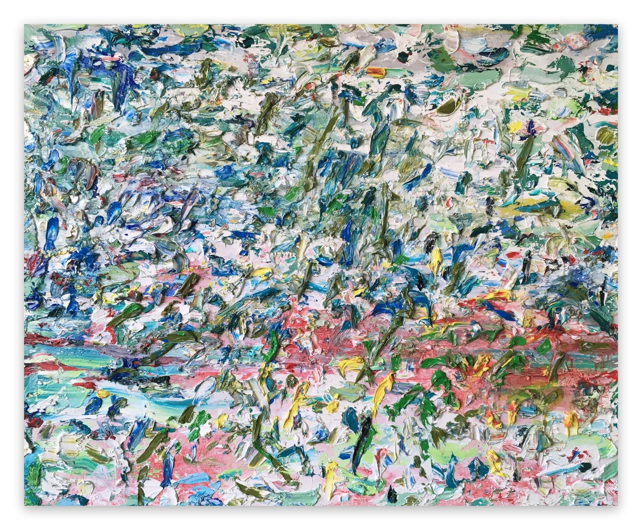 Paysage (Ref 21186) - Martin Reyna - Abstract Painting - Ideelart