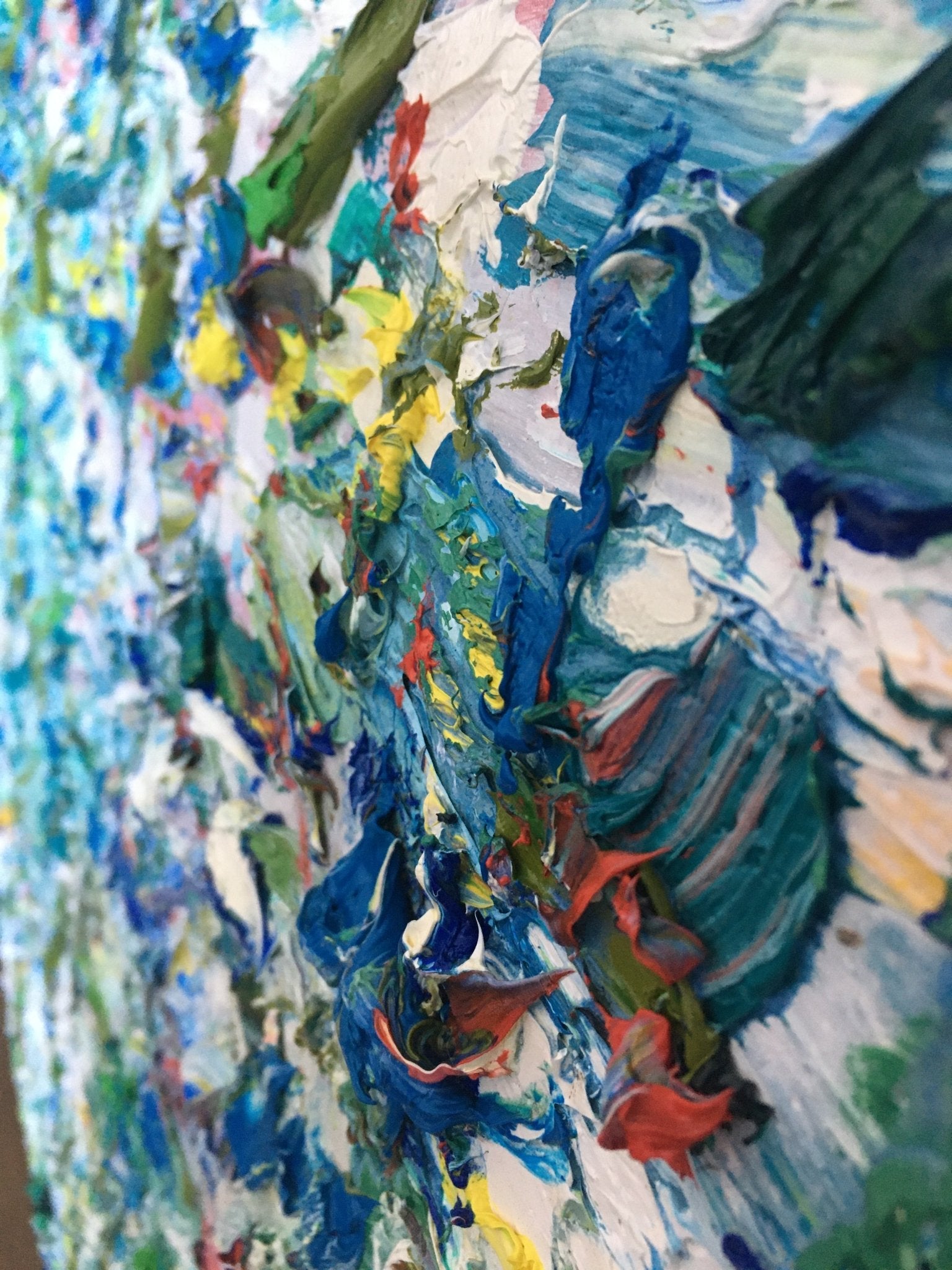 Paysage (Ref 21186) - Martin Reyna - Abstract Painting - Ideelart