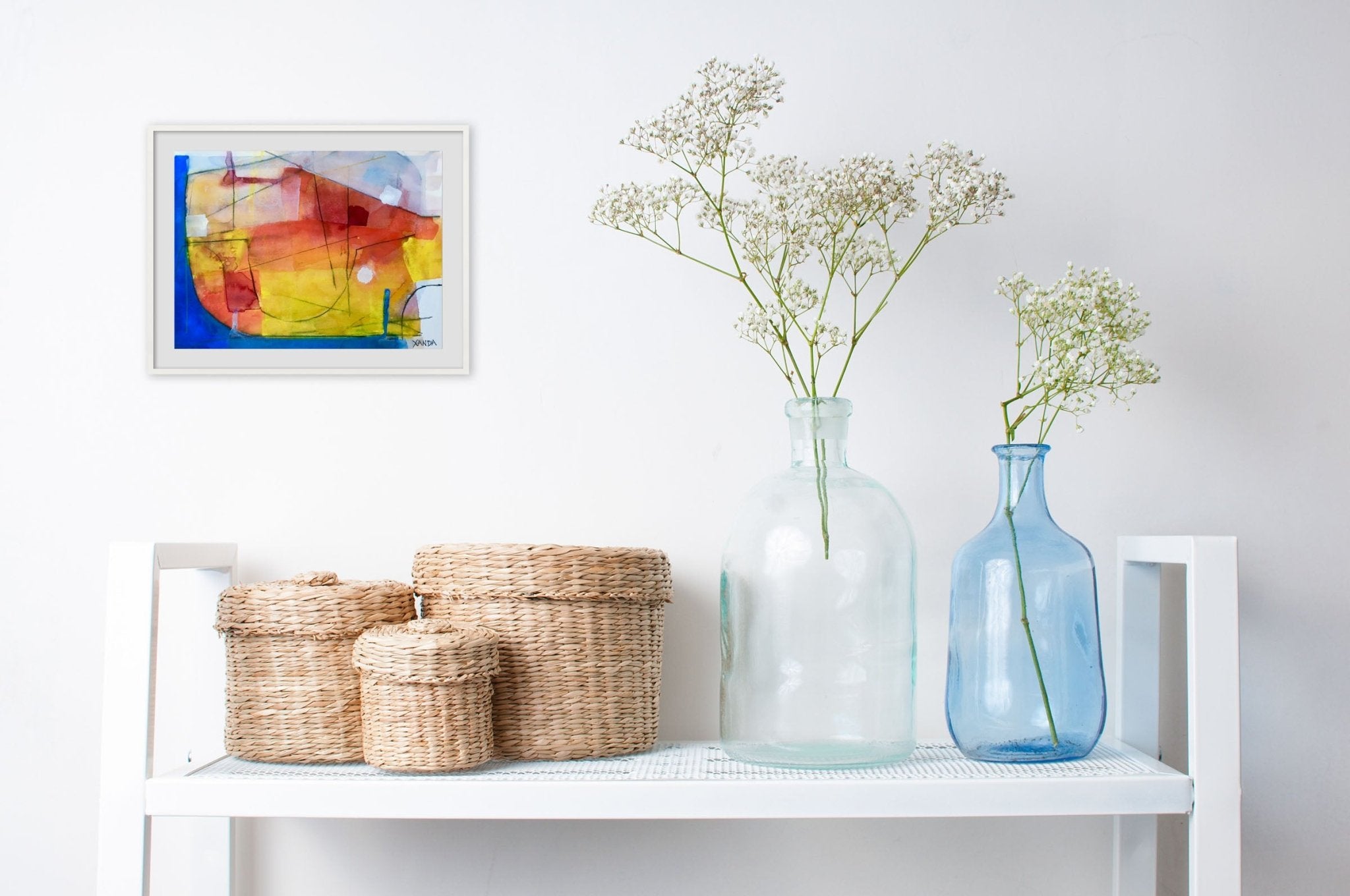 6RV - Xanda McCagg - Abstract Painting - Ideelart