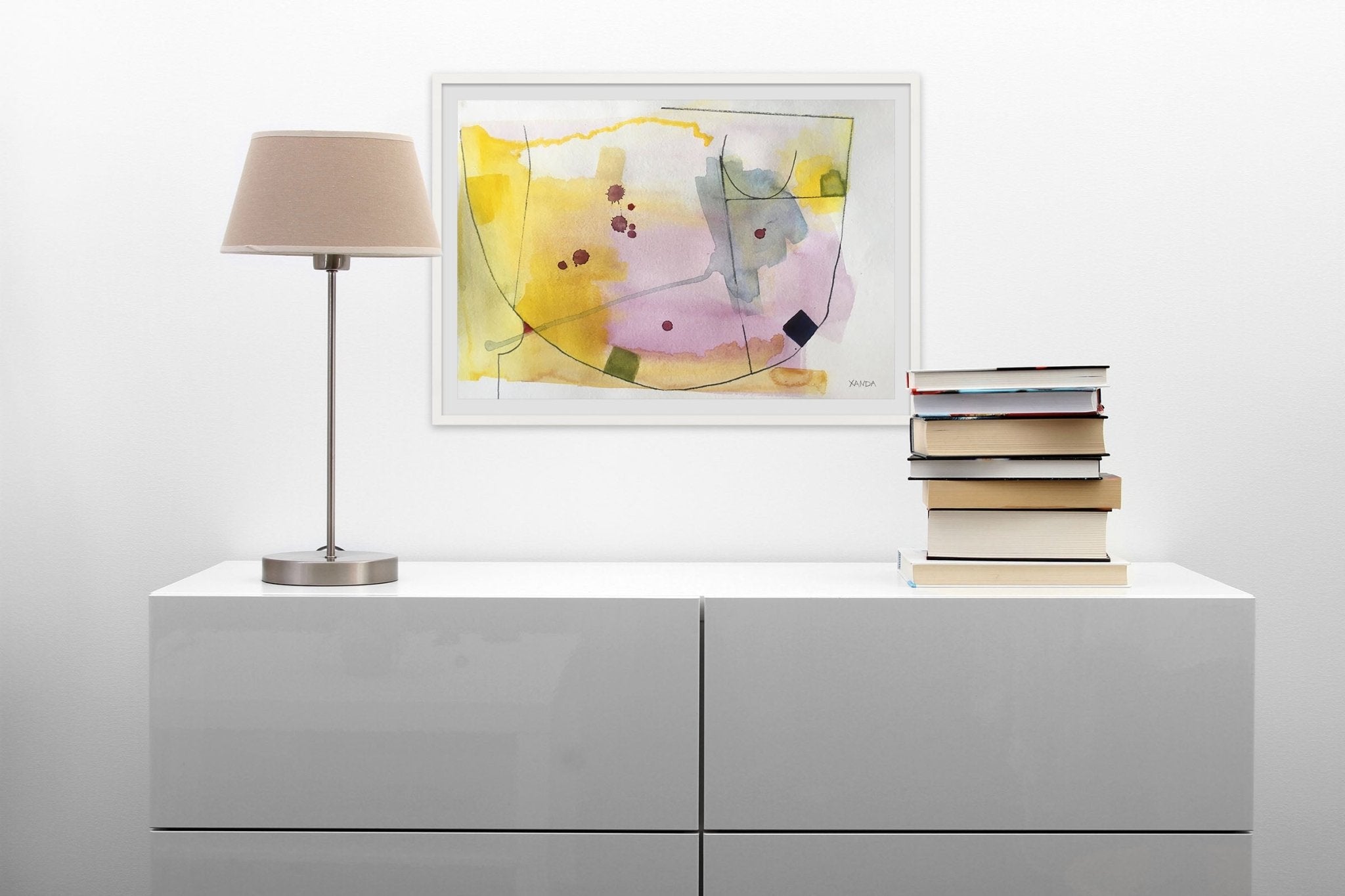 16 RV - Xanda McCagg - Abstract Painting - Ideelart