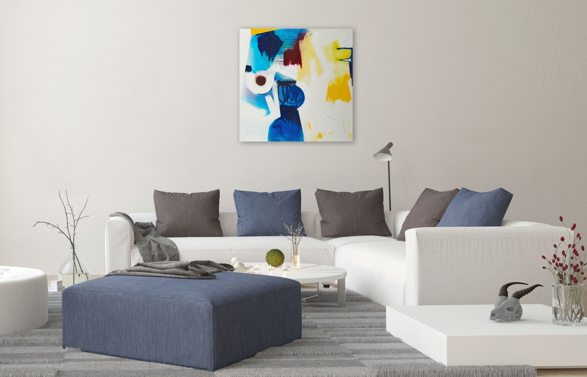 Octopus - Xanda McCagg - Abstract Painting - Ideelart