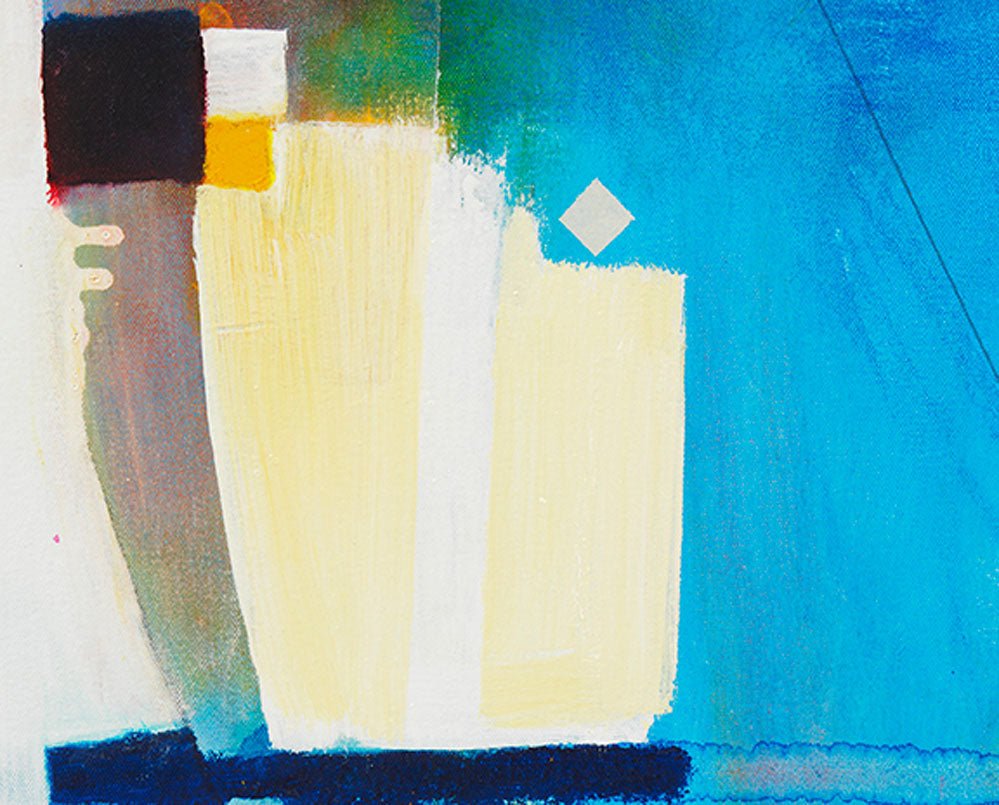 A Head - Xanda McCagg - Abstract Painting - Ideelart