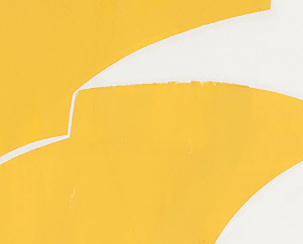 Covers 13 Yellow D - Joanne Freeman - Abstract Painting - Ideelart