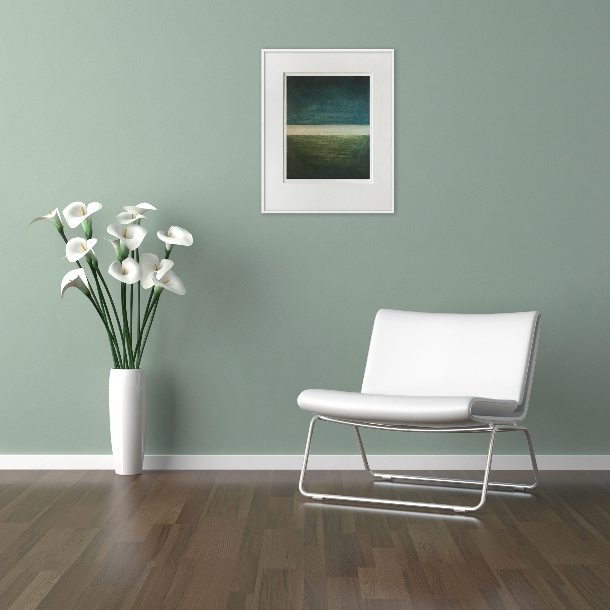 Linear Still - Janise Yntema - Abstract Painting - Ideelart