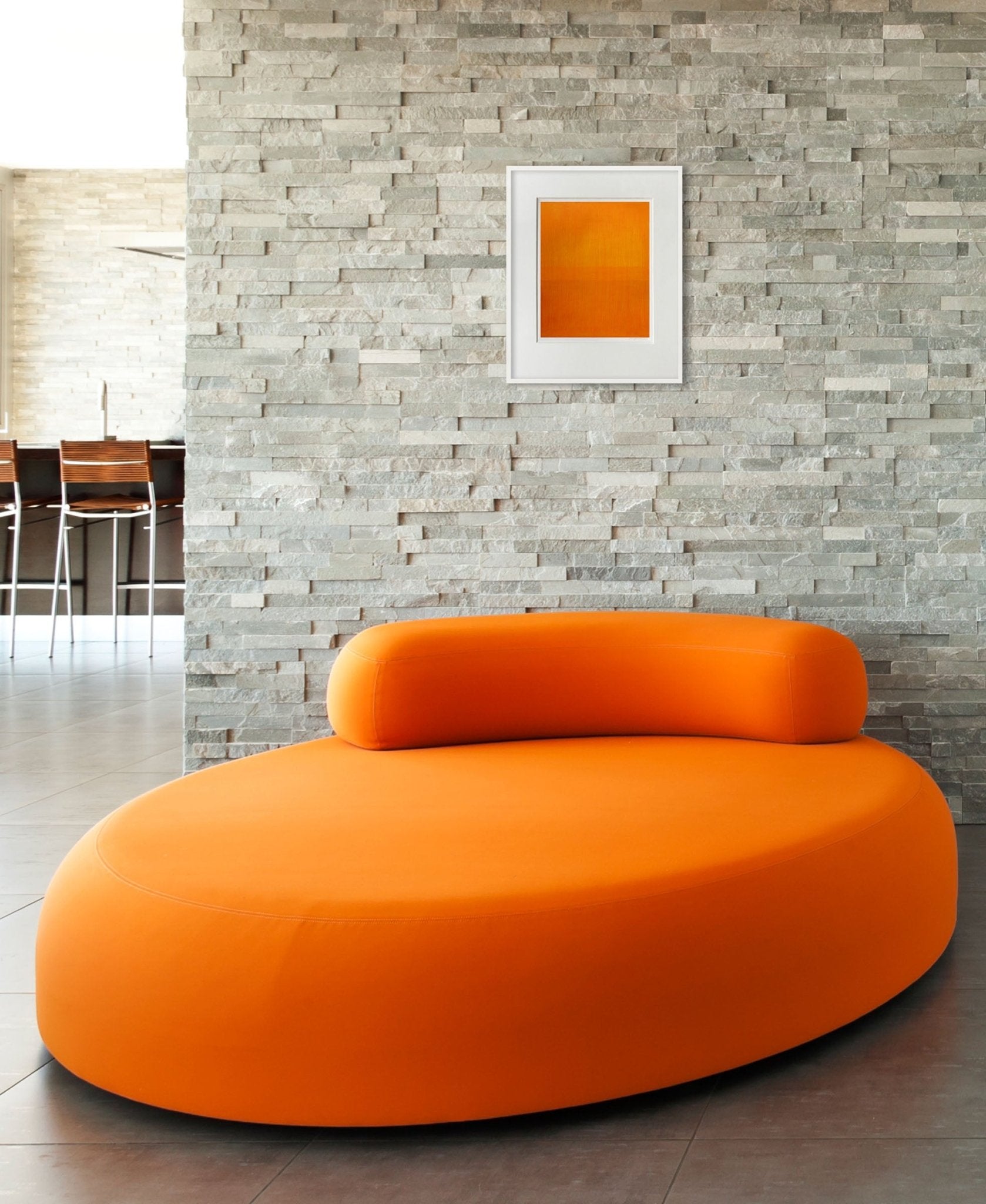 Linear Zest - Janise Yntema - Abstract Painting - Ideelart