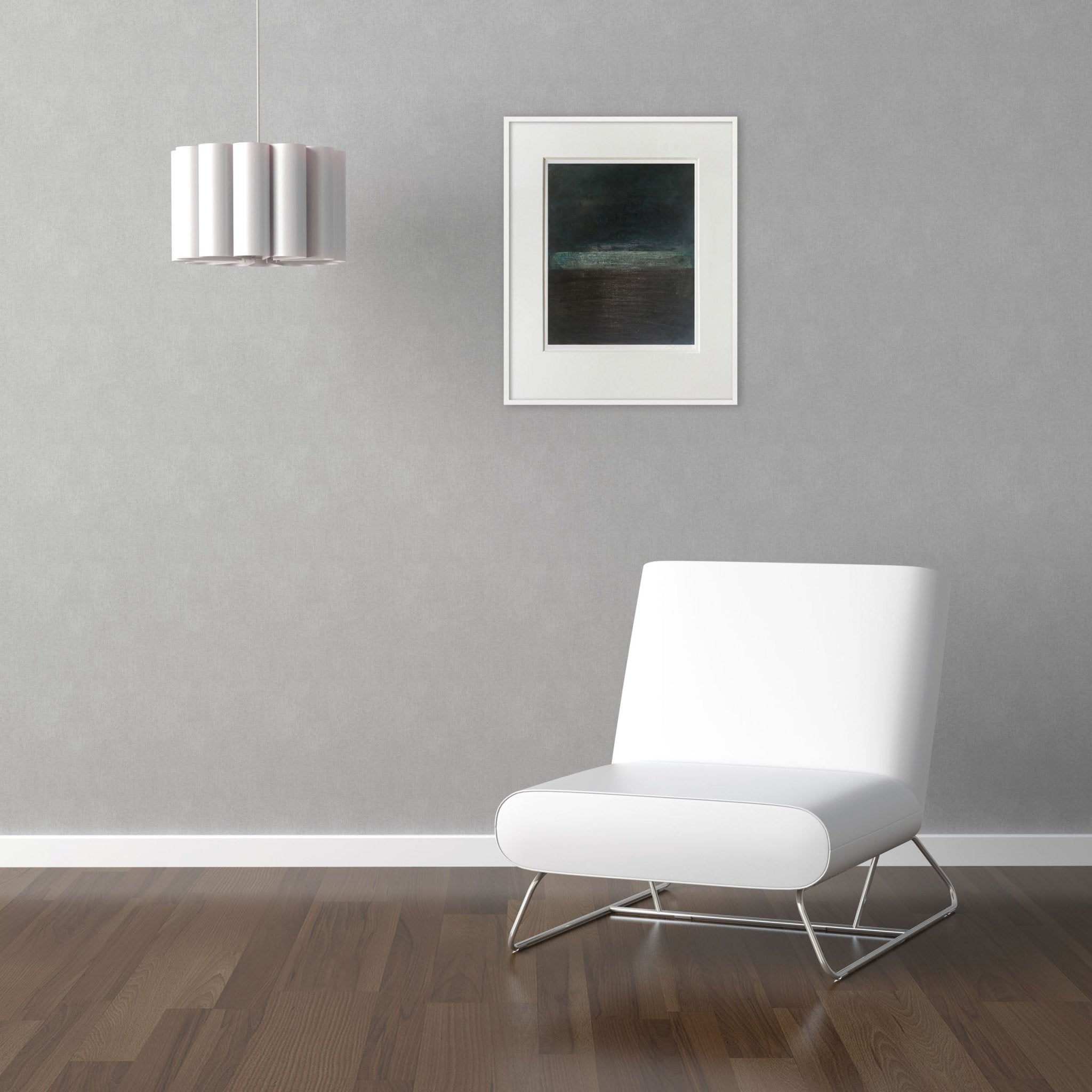 Reflective Vibration - Janise Yntema - Abstract Painting - Ideelart