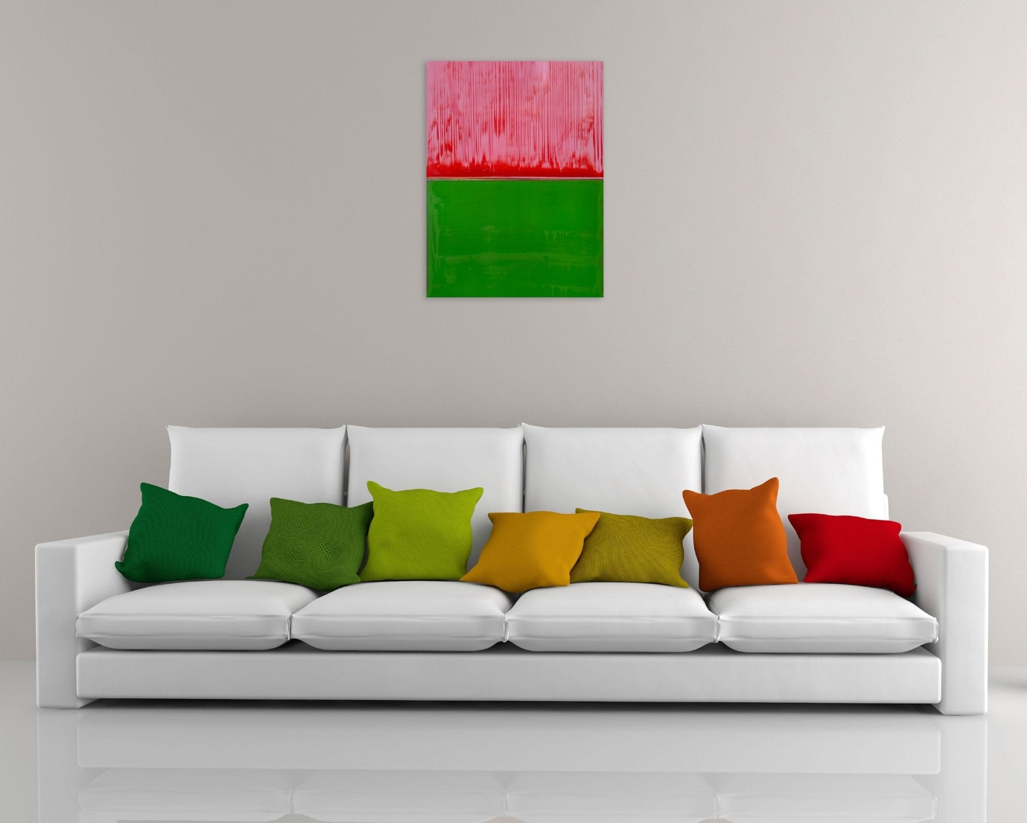 1528 - Arvid Boecker - Abstract Painting - Ideelart