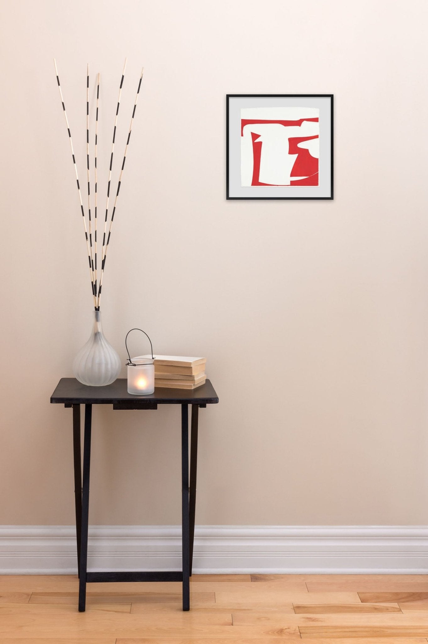 Covers 13 Red 2 - Joanne Freeman - Abstract Painting - Ideelart